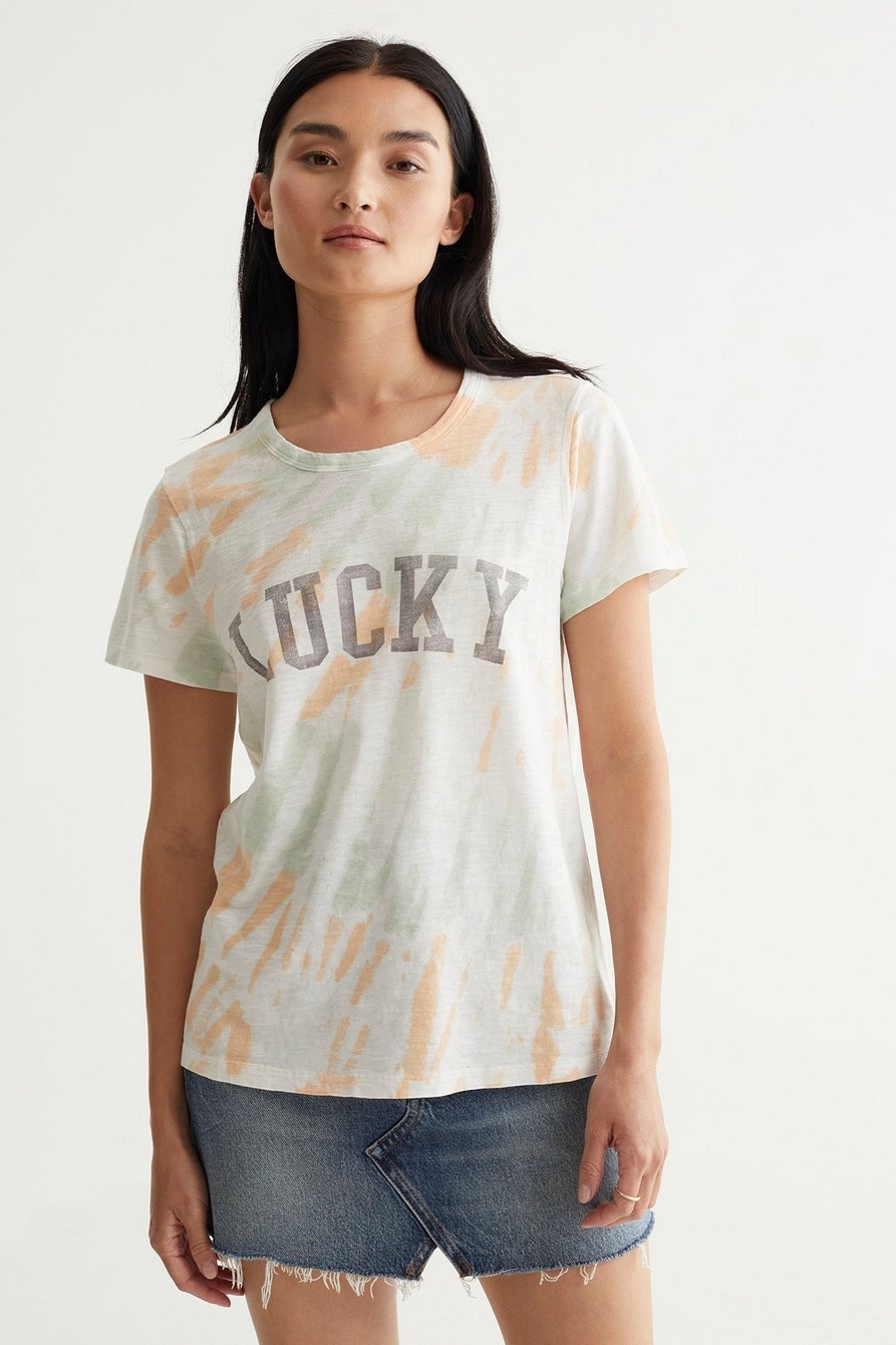 LUCKY FONT CLASSIC TEE, image 1