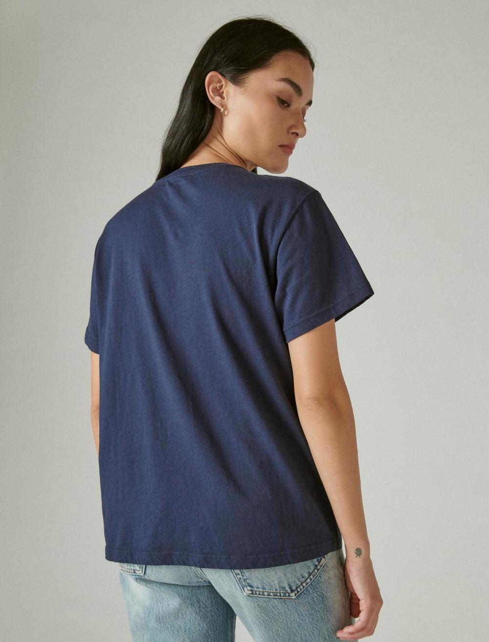 EMBROIDERED LUCKY BOYFRIEND TEE, image 4