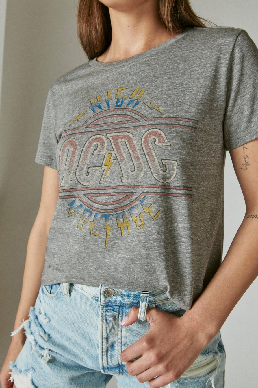 ACDC HIGH VOLTAGE CLASSIC CREW | Lucky Brand