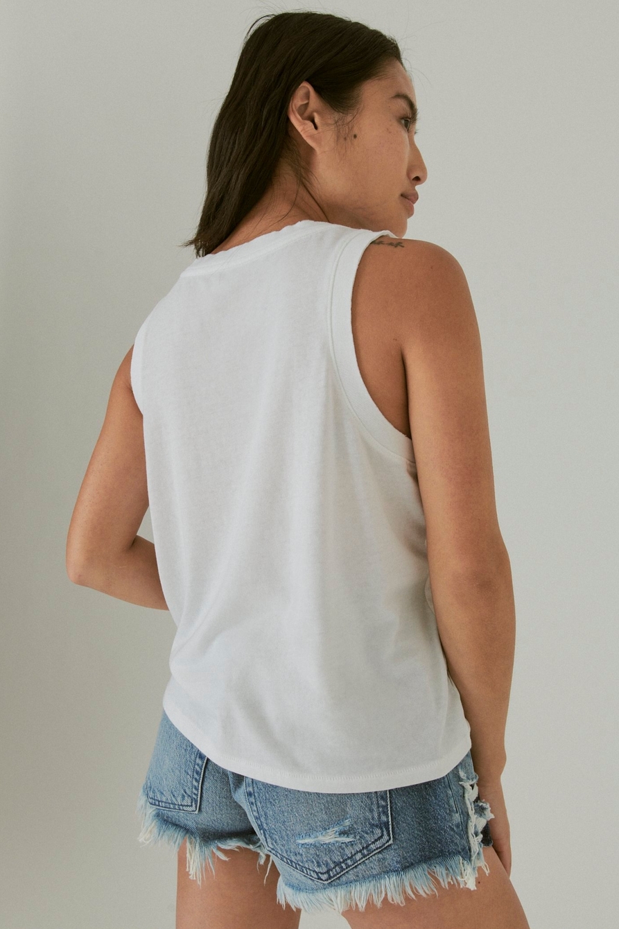 LUCKY DENIM MUSCLE TANK, image 3