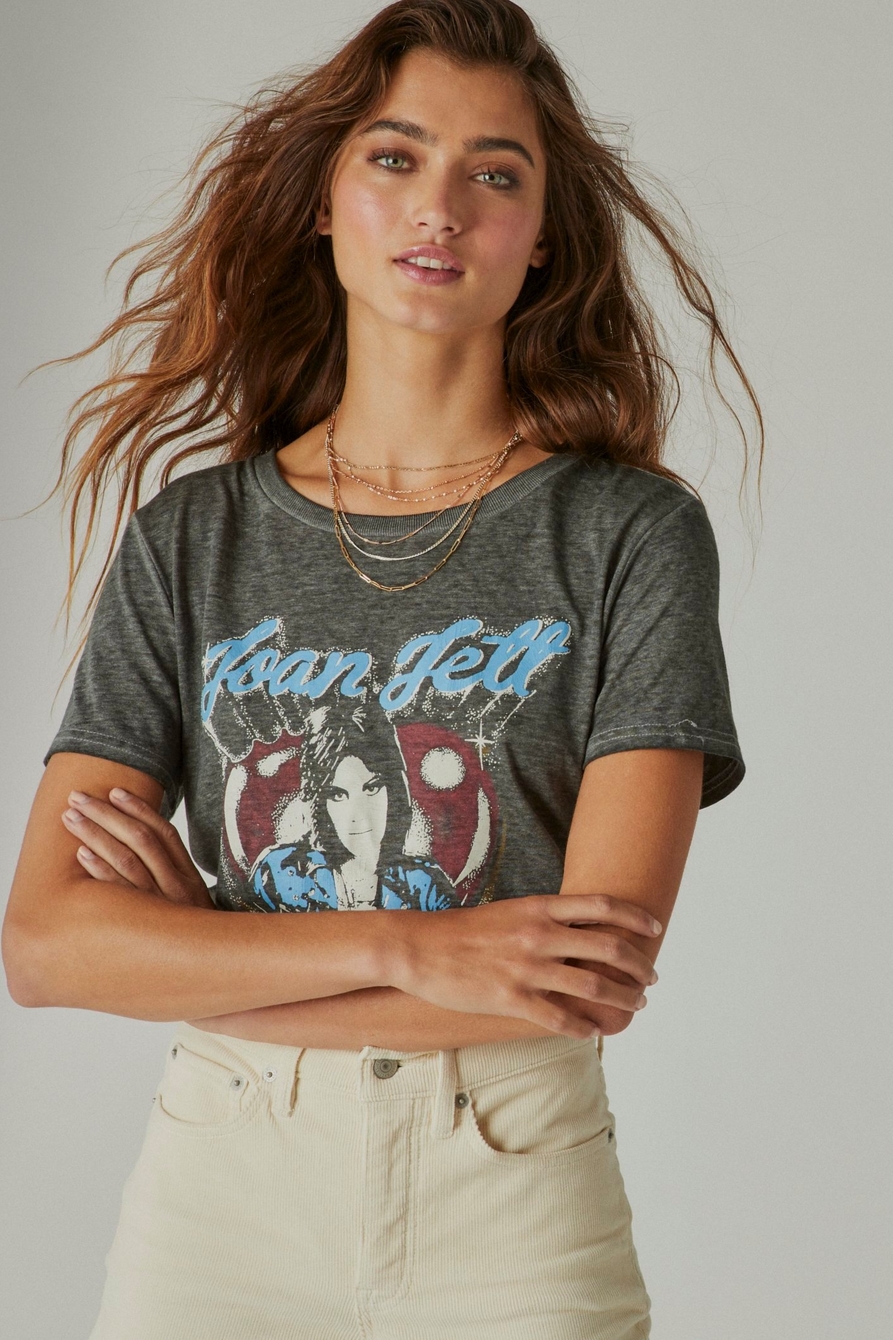 Lucky Brand Lucky Brand Joan Jett T-Shirt Sz L Mens New 100%Cotton