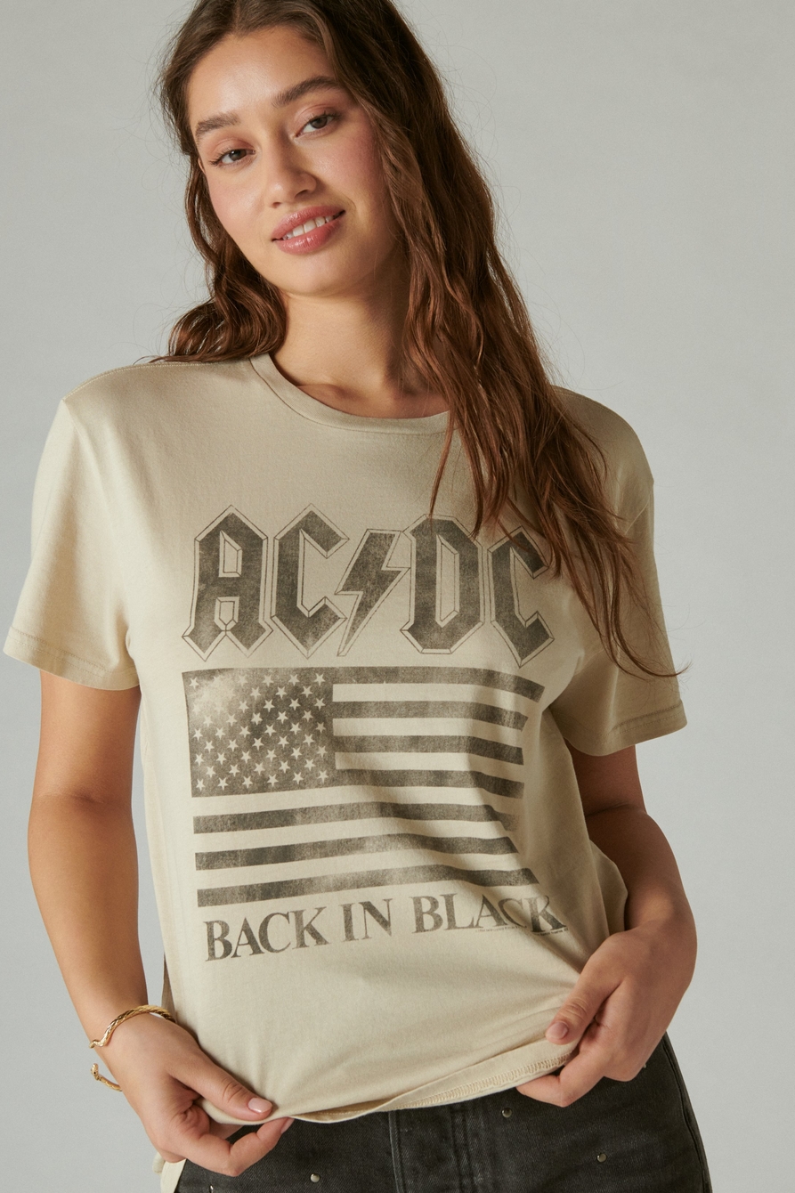 | Lucky BOYFRIEND IN Brand BACK ACDC BACK TEE