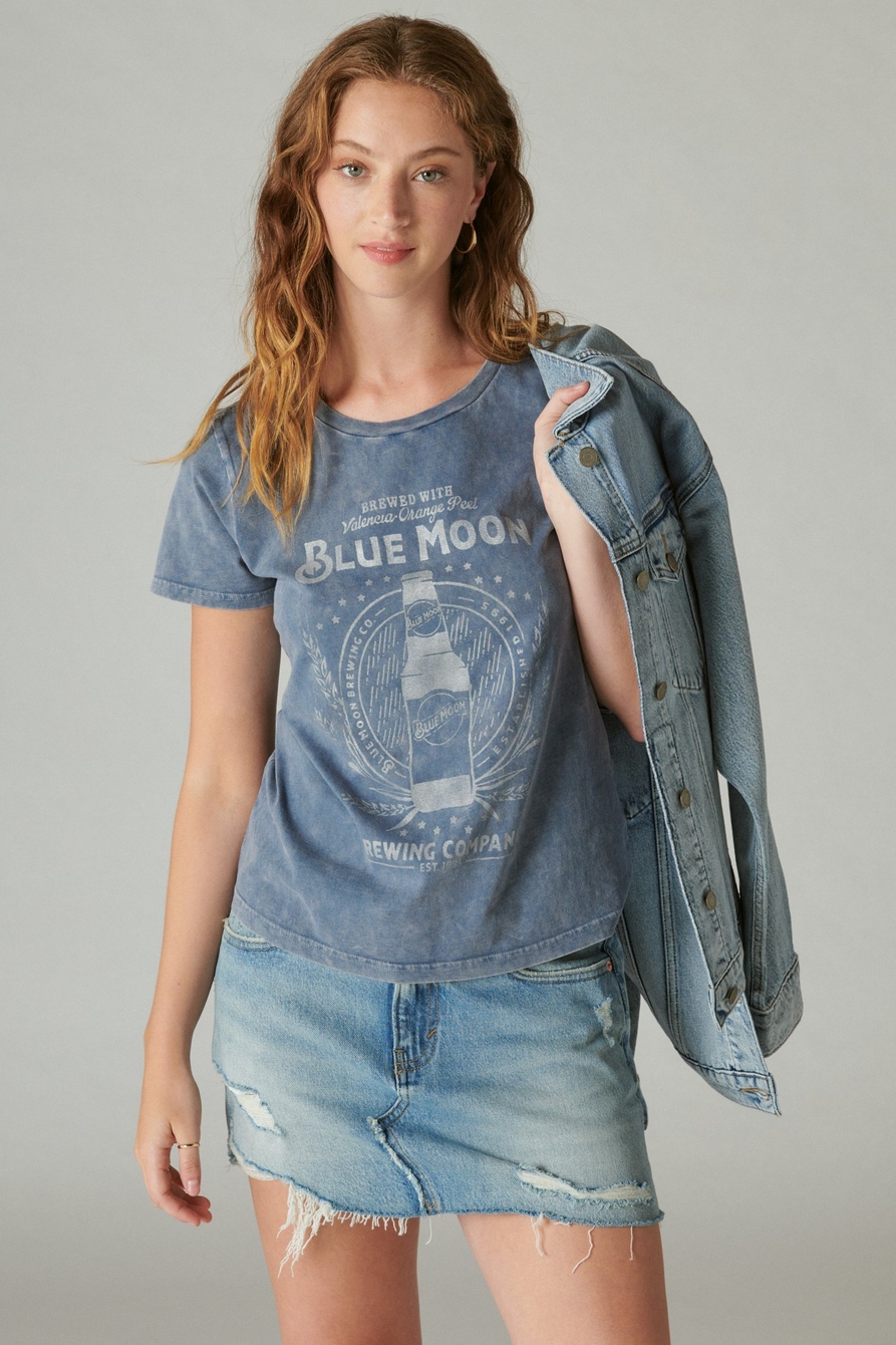 Lucky Brand Women's Blue T-shirts