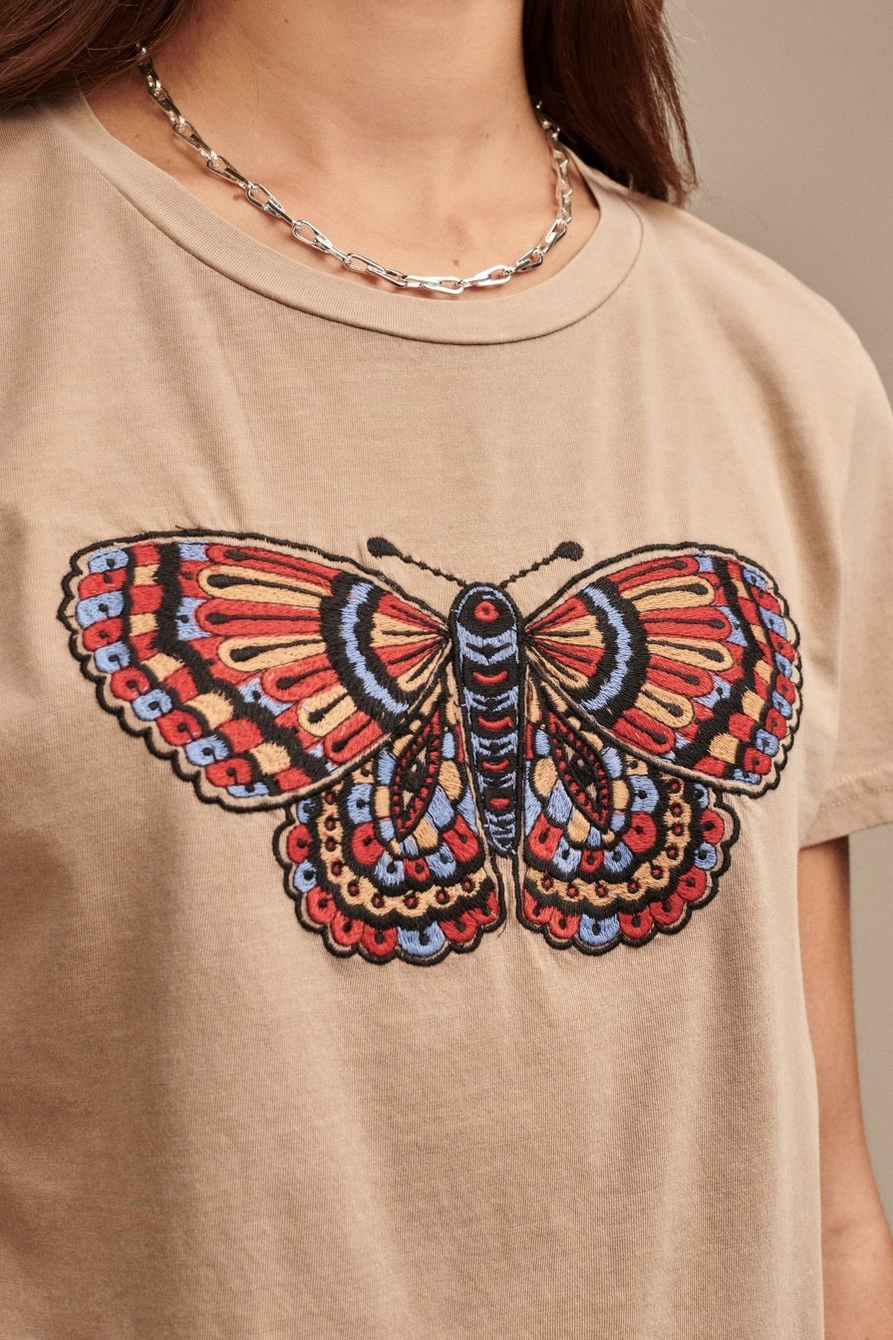 MULTI COLOR BUTTERFLY CLASSIC CREW, image 4
