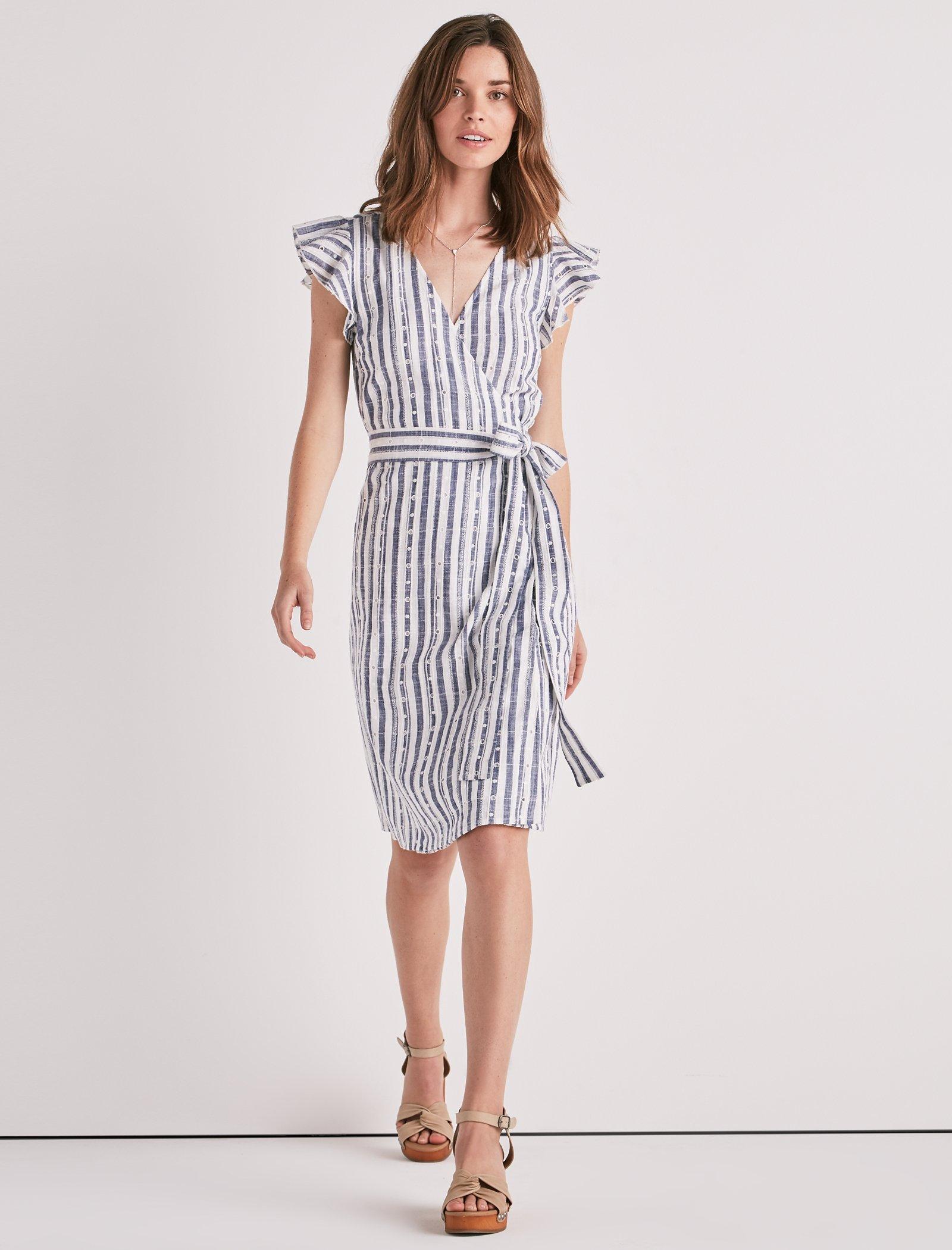 Lucky brand sales wrap dress