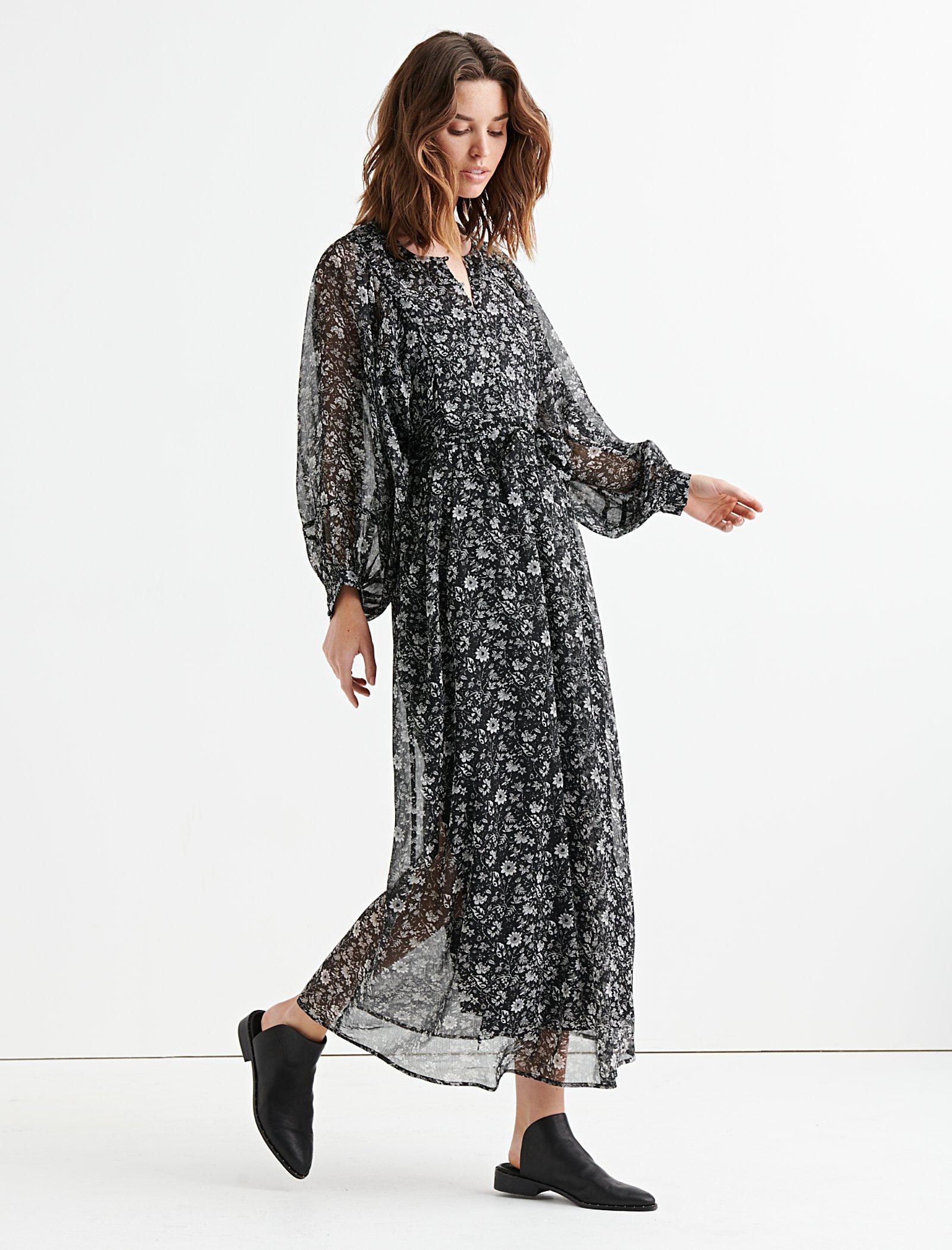FLORAL PRINTED MAXI | Lucky Brand
