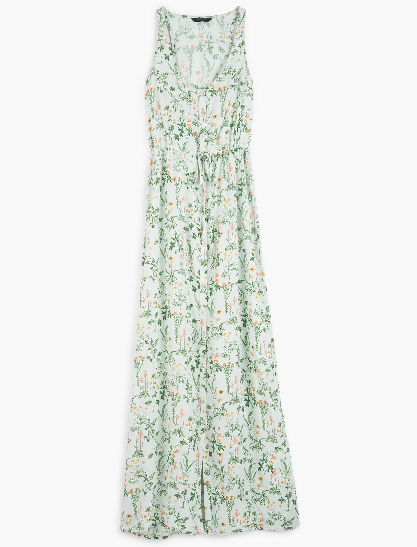 lucky lawn tiered maxi dress