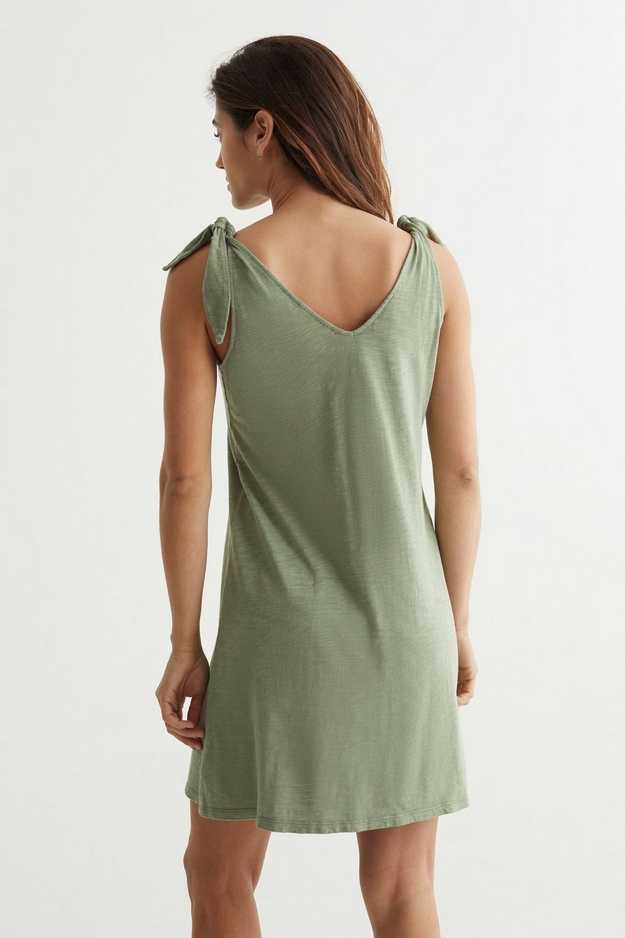 KNOTTED TANK DRESS, image 4
