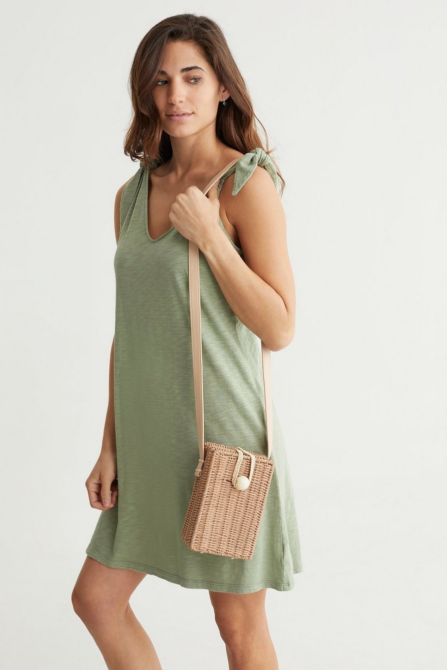 KNOTTED TANK DRESS, image 6