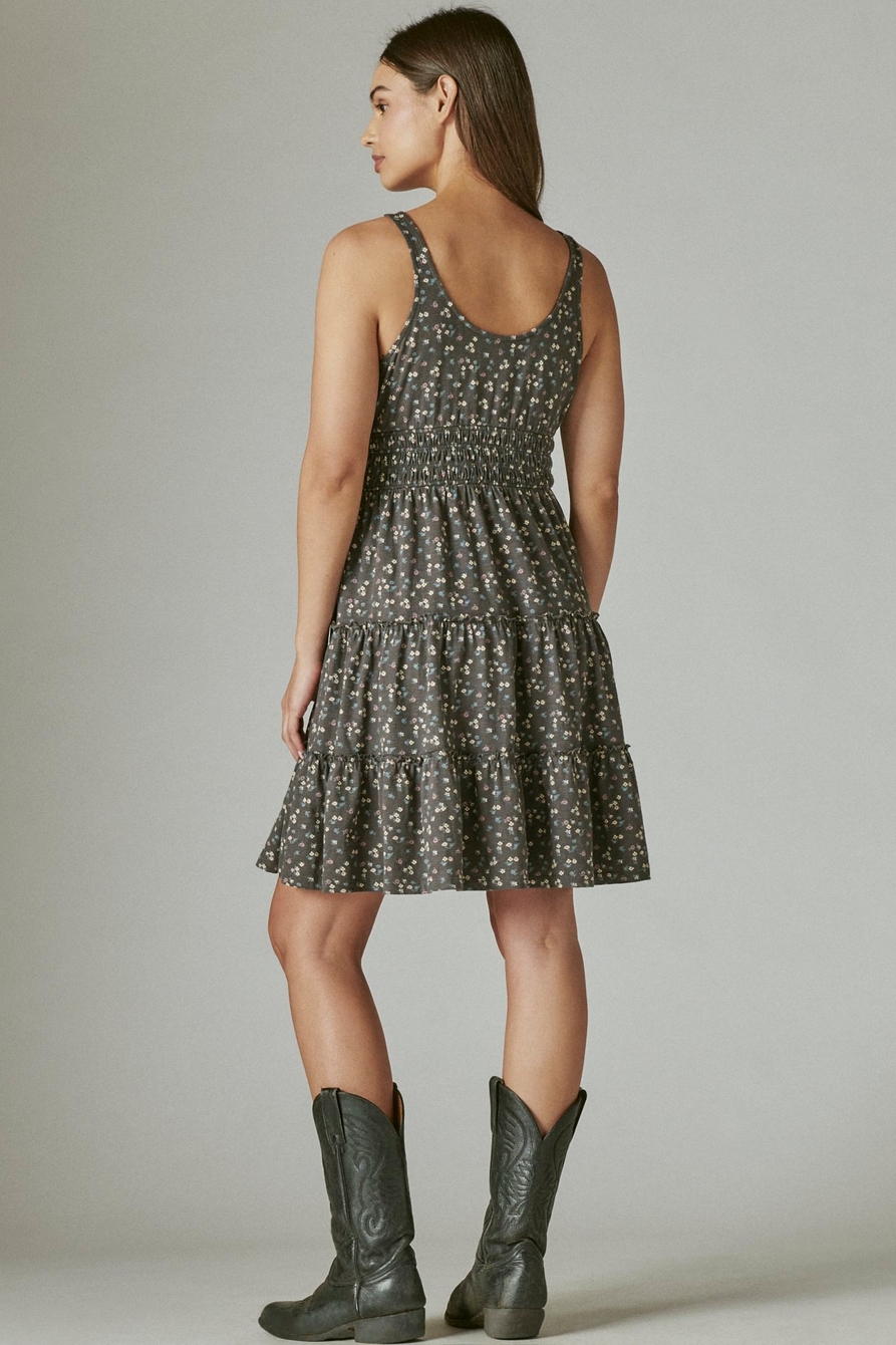 TIERED KNIT DRESS, image 4