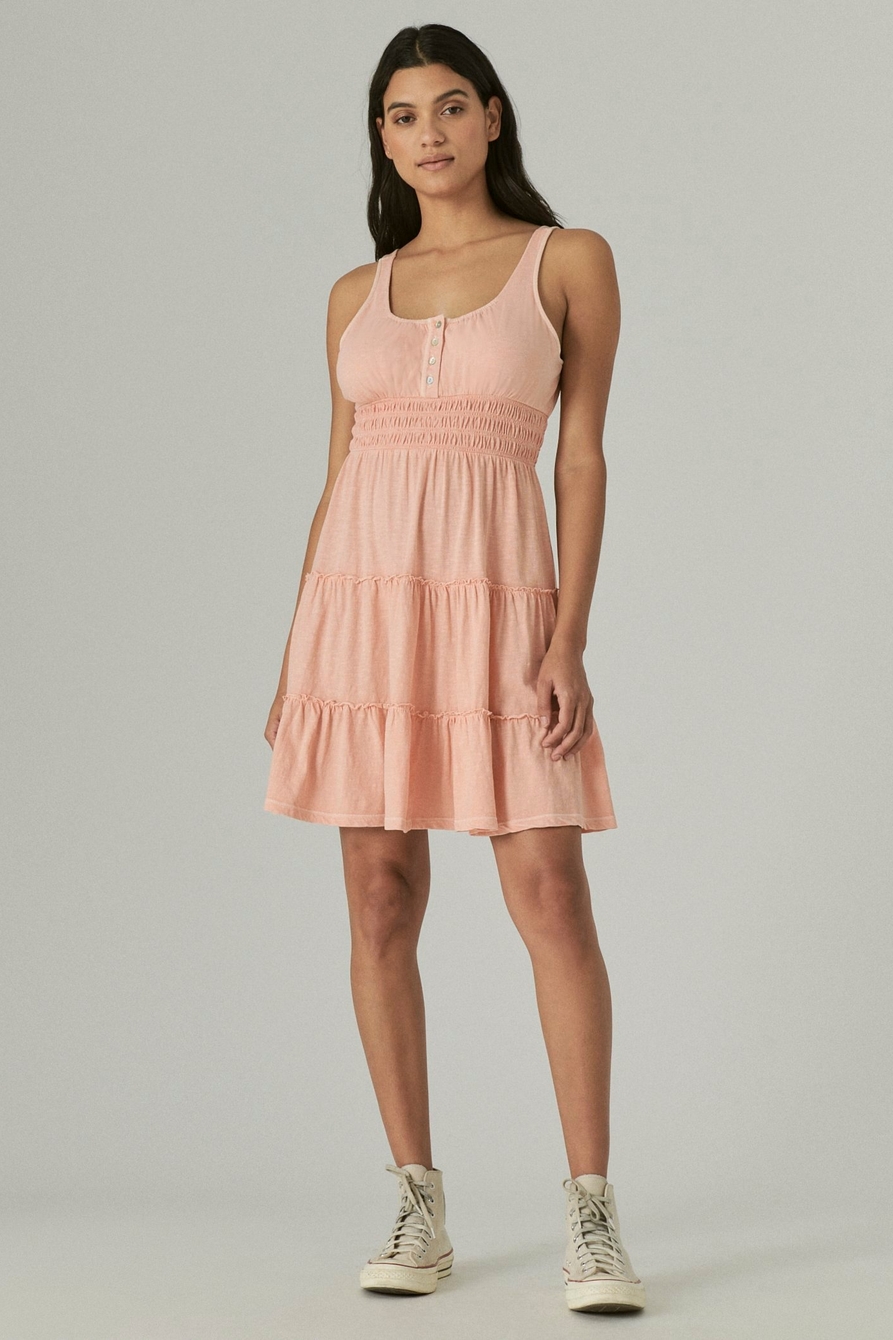 TIERED KNIT DRESS, image 1
