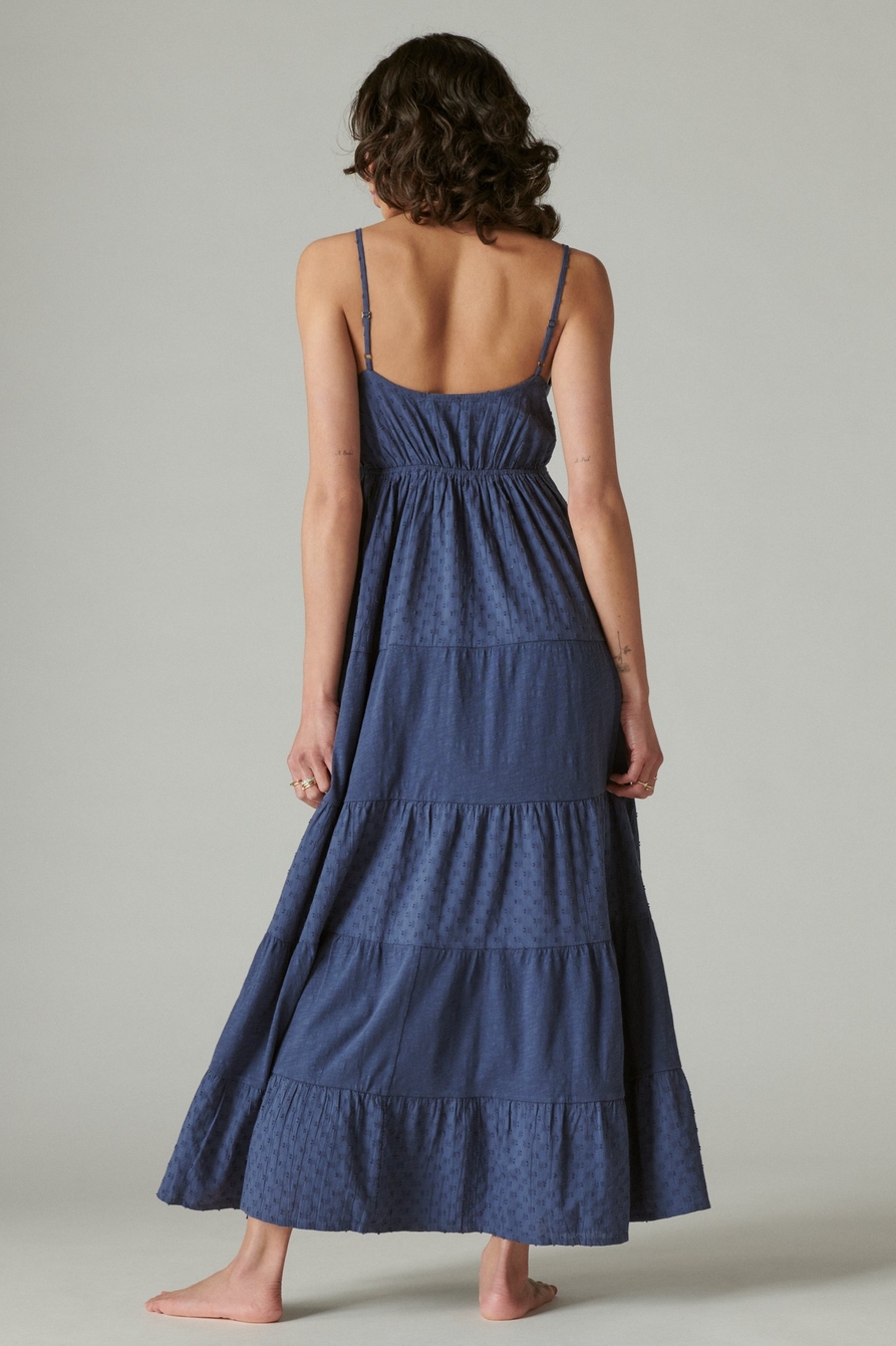 Lucky Brand Womens Women's Cutwork Paneled Maxi Dress : :  Clothing, Shoes & Accessories