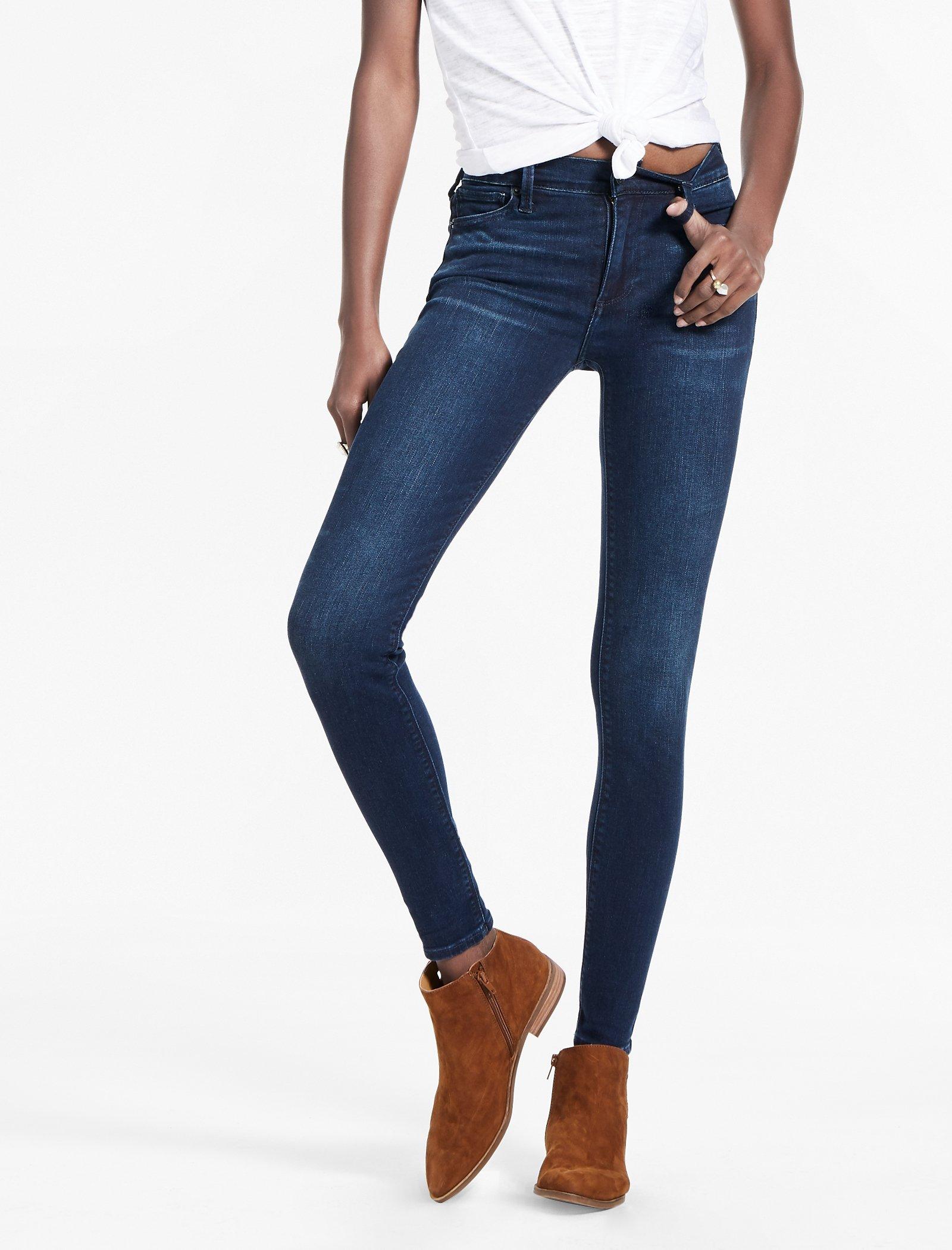 BROOKE MID RISE LEGGING JEAN IN INDIGO SPARK Lucky Brand