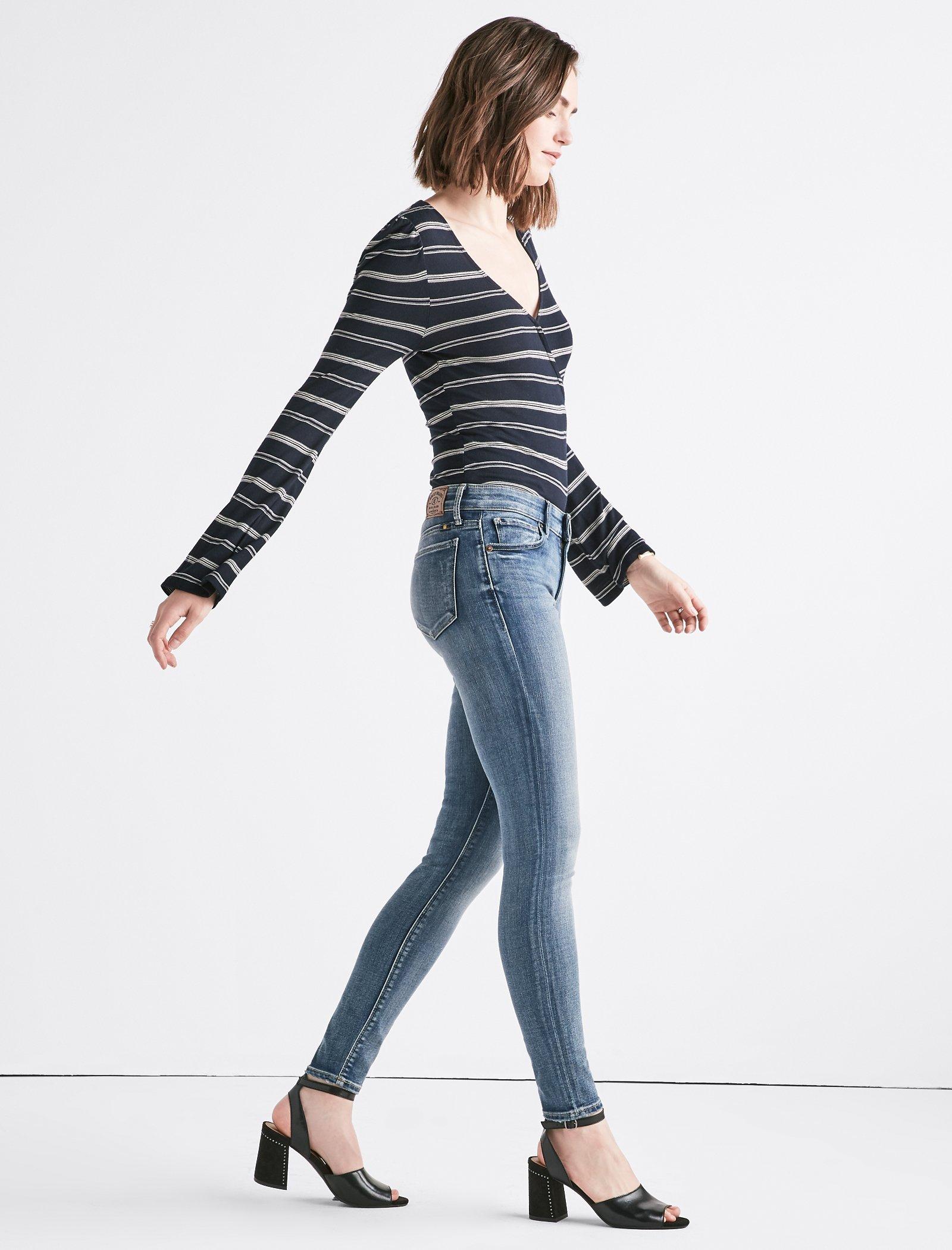 lucky brand ava ripped skinny jeans