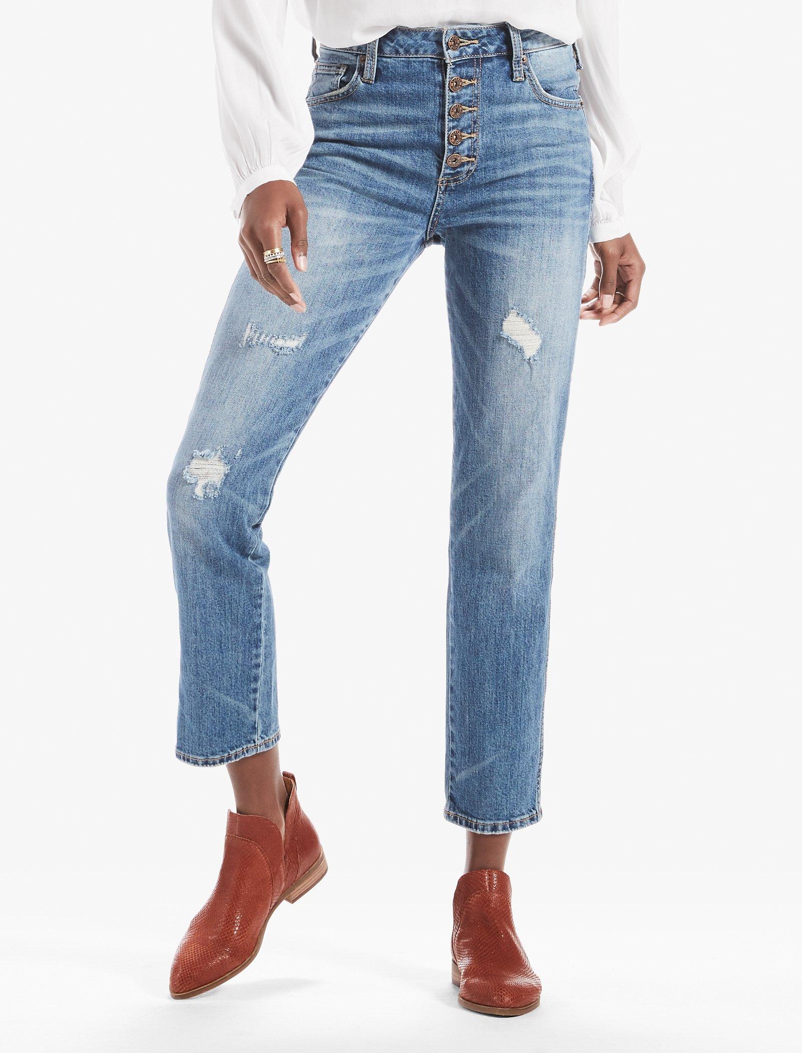 HIGH RISE TOMBOY JEAN WITH EXPOSED BUTTON FLY | Lucky Brand