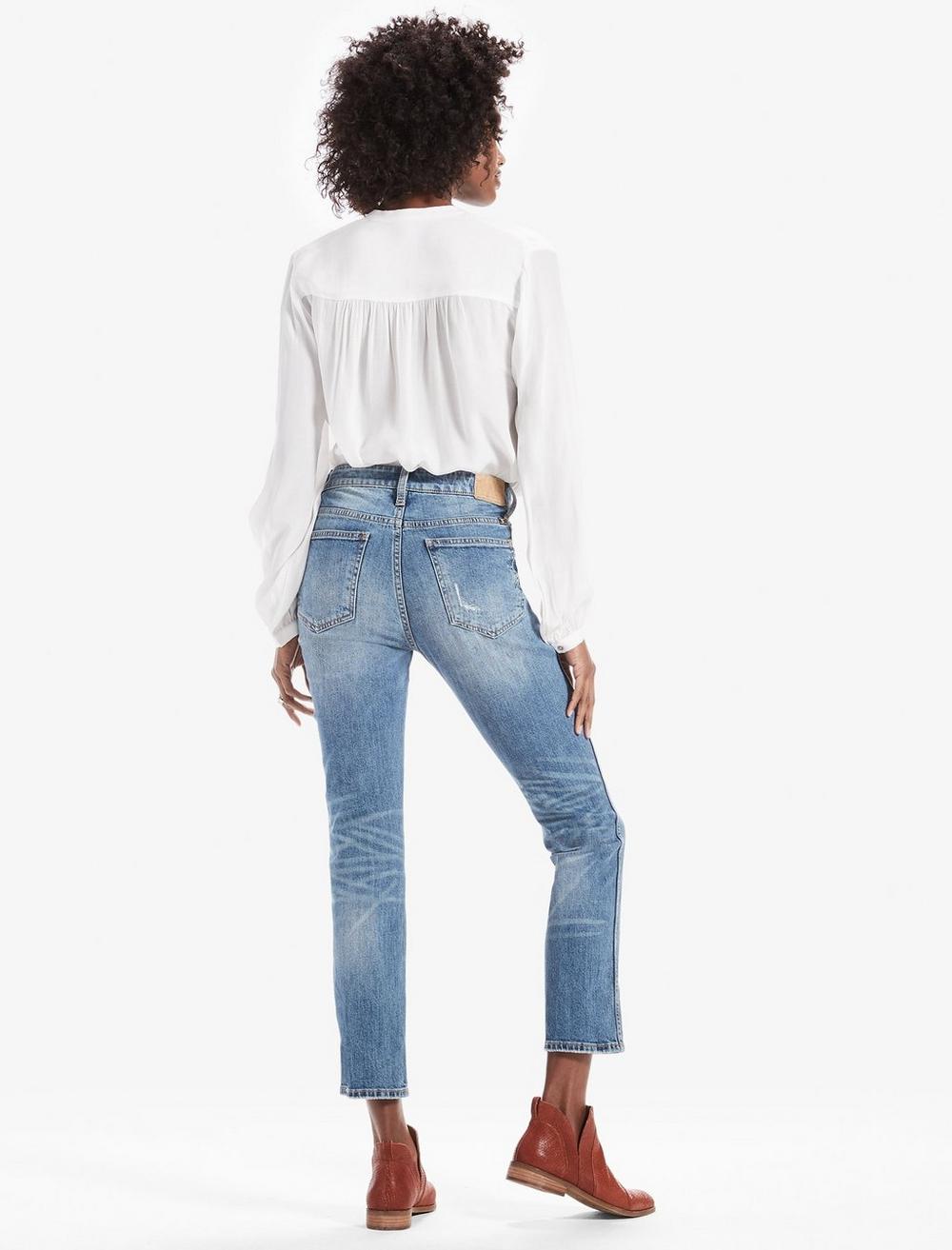 HIGH RISE TOMBOY JEAN WITH EXPOSED BUTTON FLY | Lucky Brand