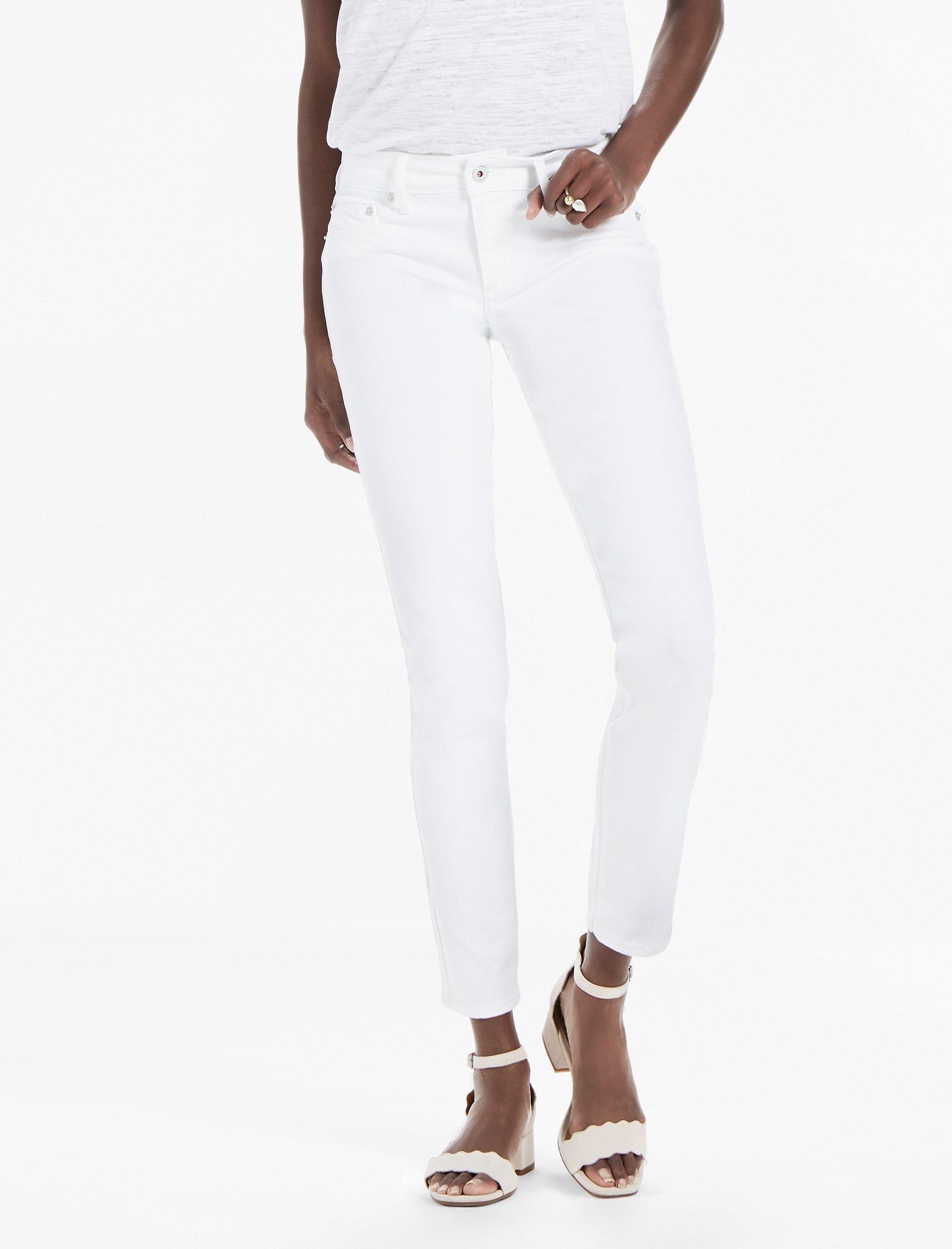 lucky brand white skinny jeans
