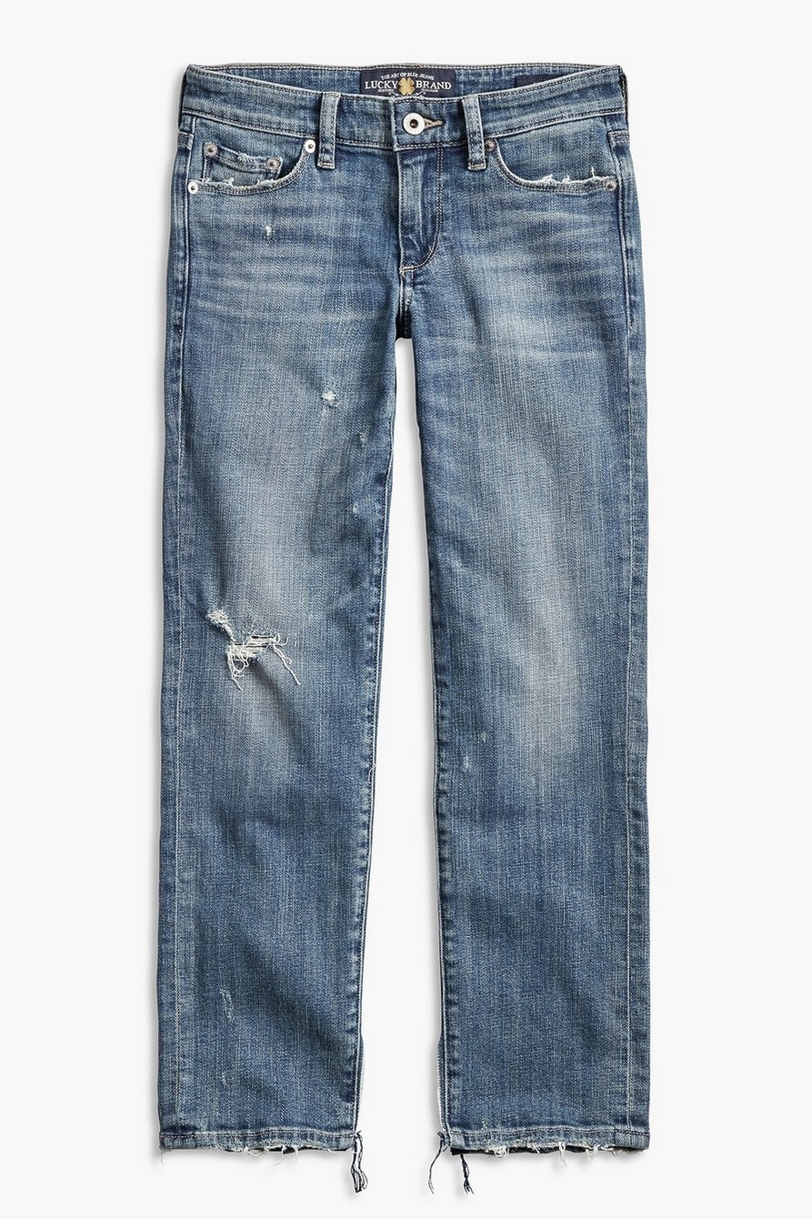Lucky Brand, Jeans, Lucky Brand Womens Sweet Crop Light Wash Denim Blue  Jeans Size 2 31