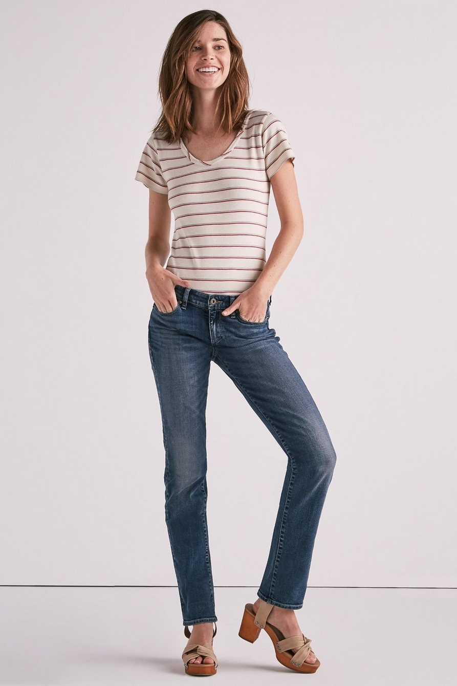 Sweet Mid Rise Straight Jean | Lucky Brand