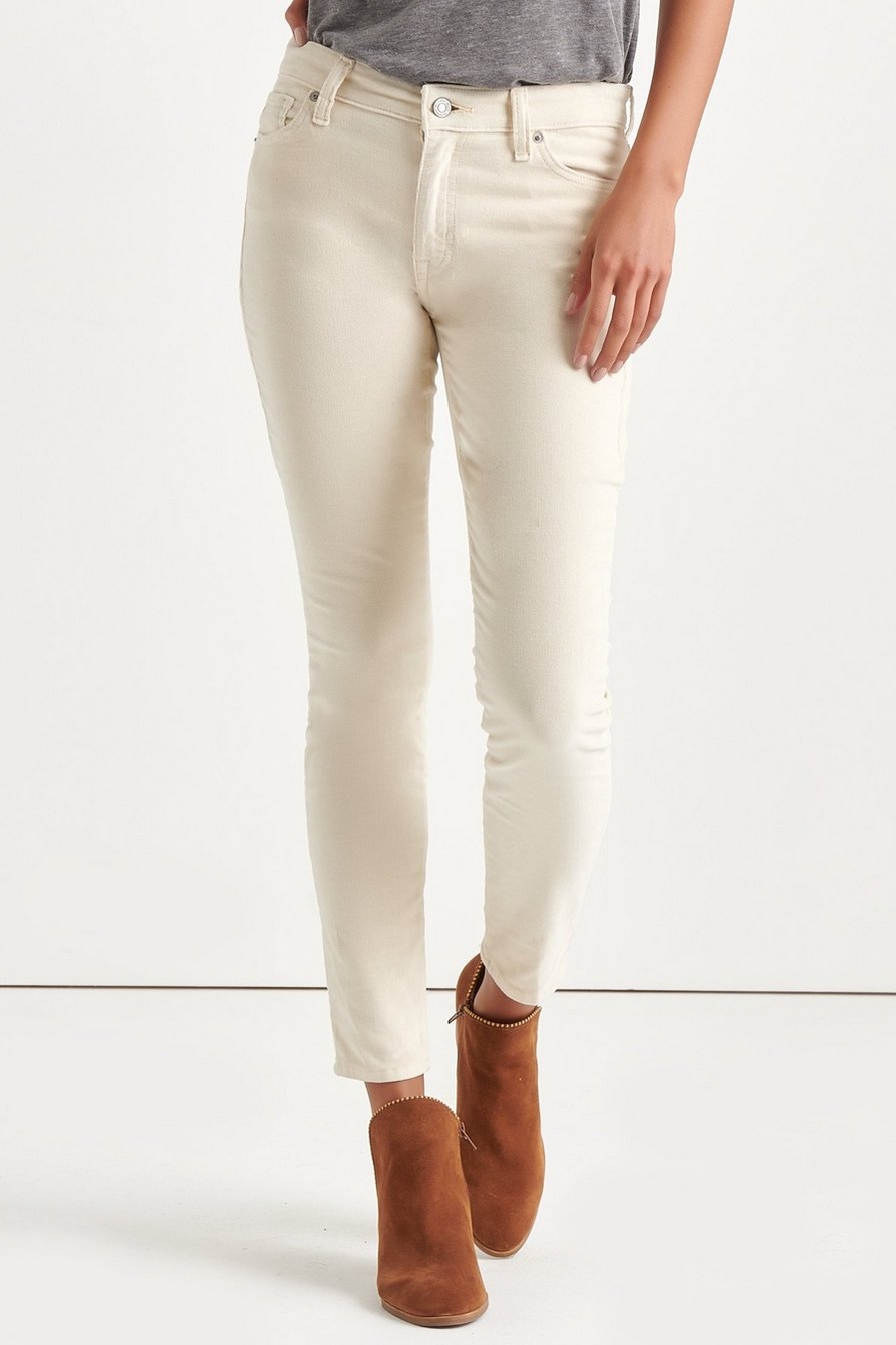 Ava Mid Rise Skinny Corduroy Pant | Lucky Brand