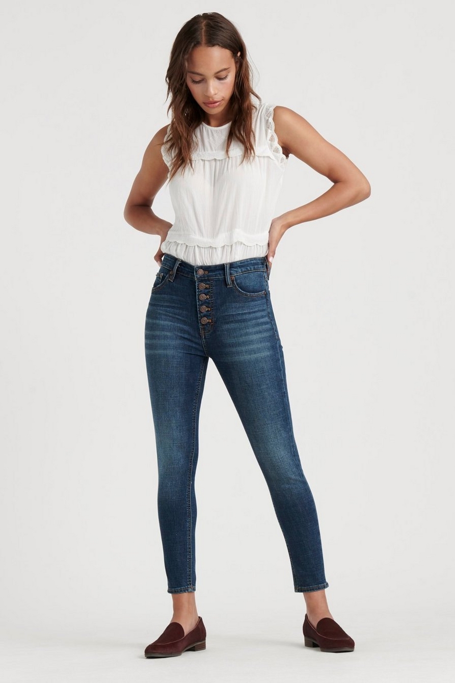High Rise Bridgette Skinny Jean Lucky Brand | Free Download Nude Photo ...