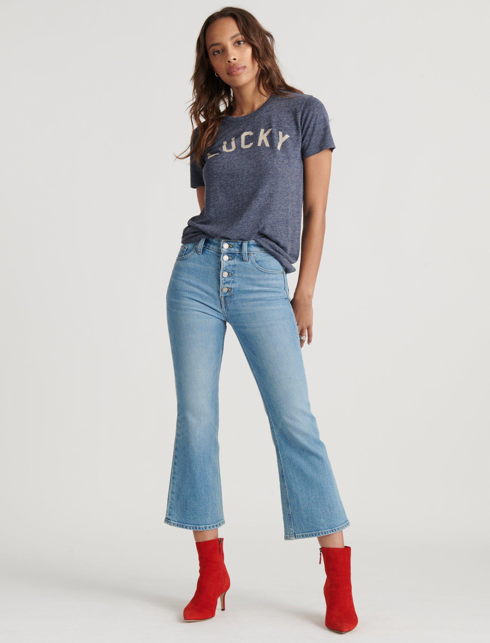 lucky brand flare jeans