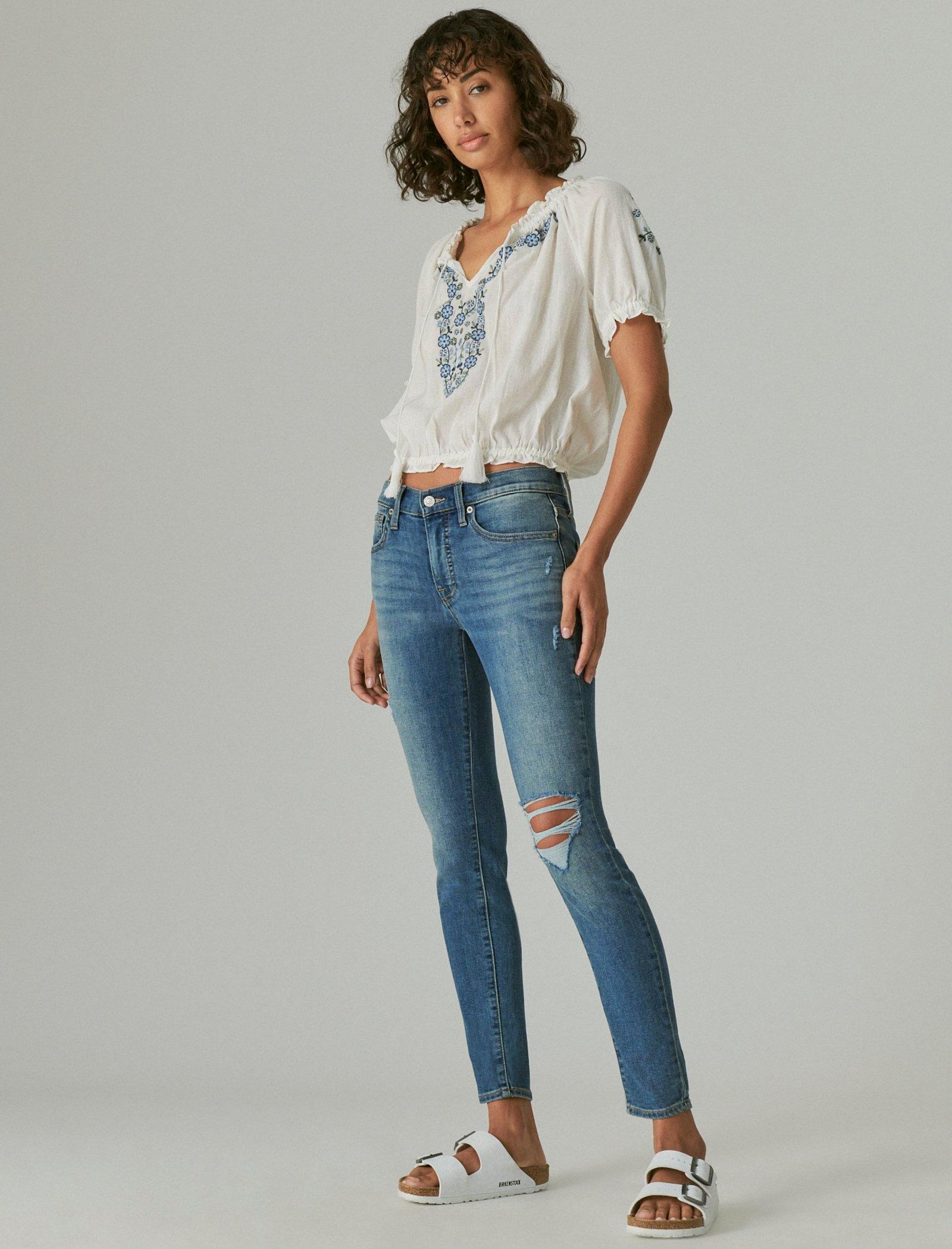 lucky brand ava super skinny