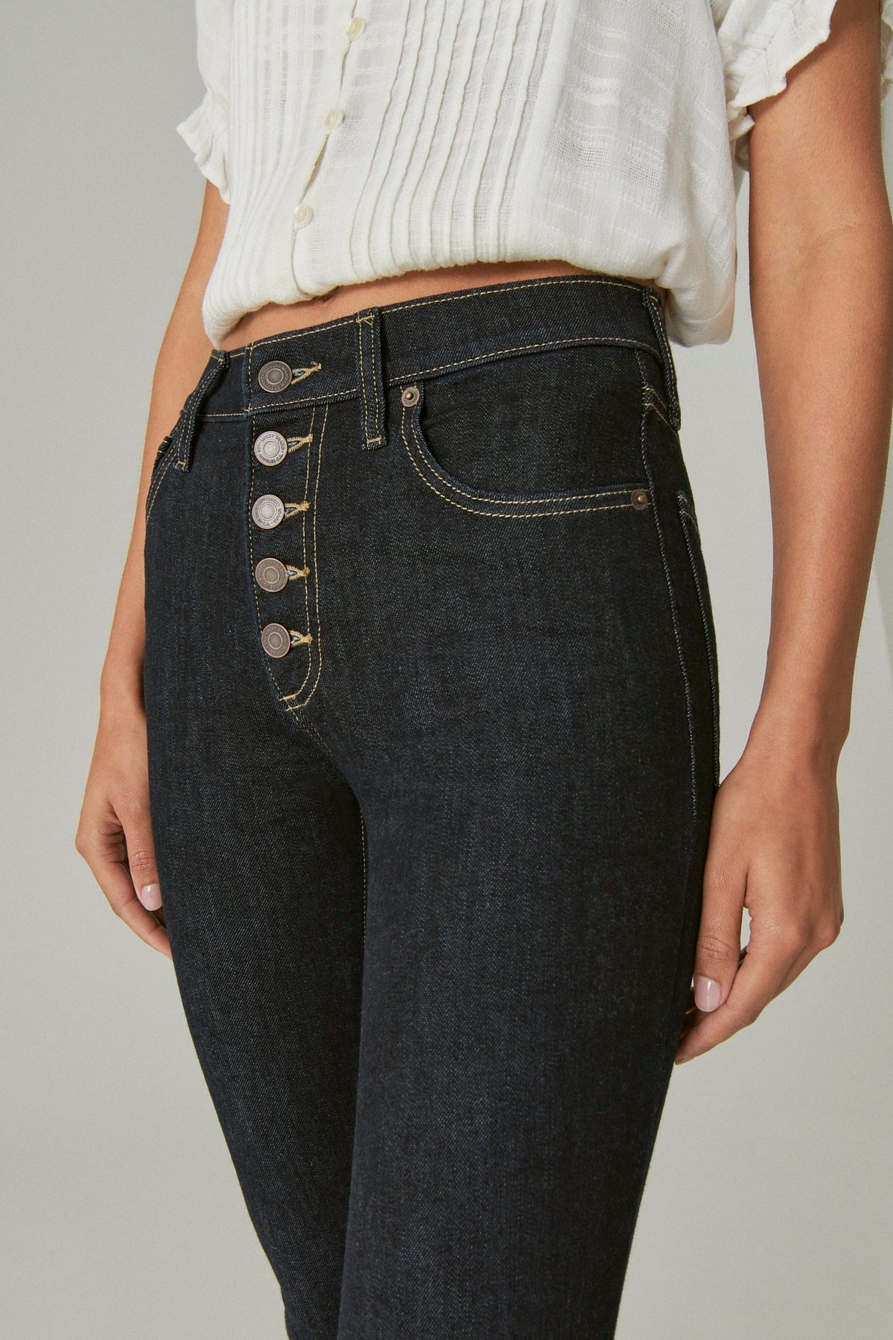 HIGH RISE BRIDGETTE SKINNY W/ EXPOSED BUTTON FLY, image 6