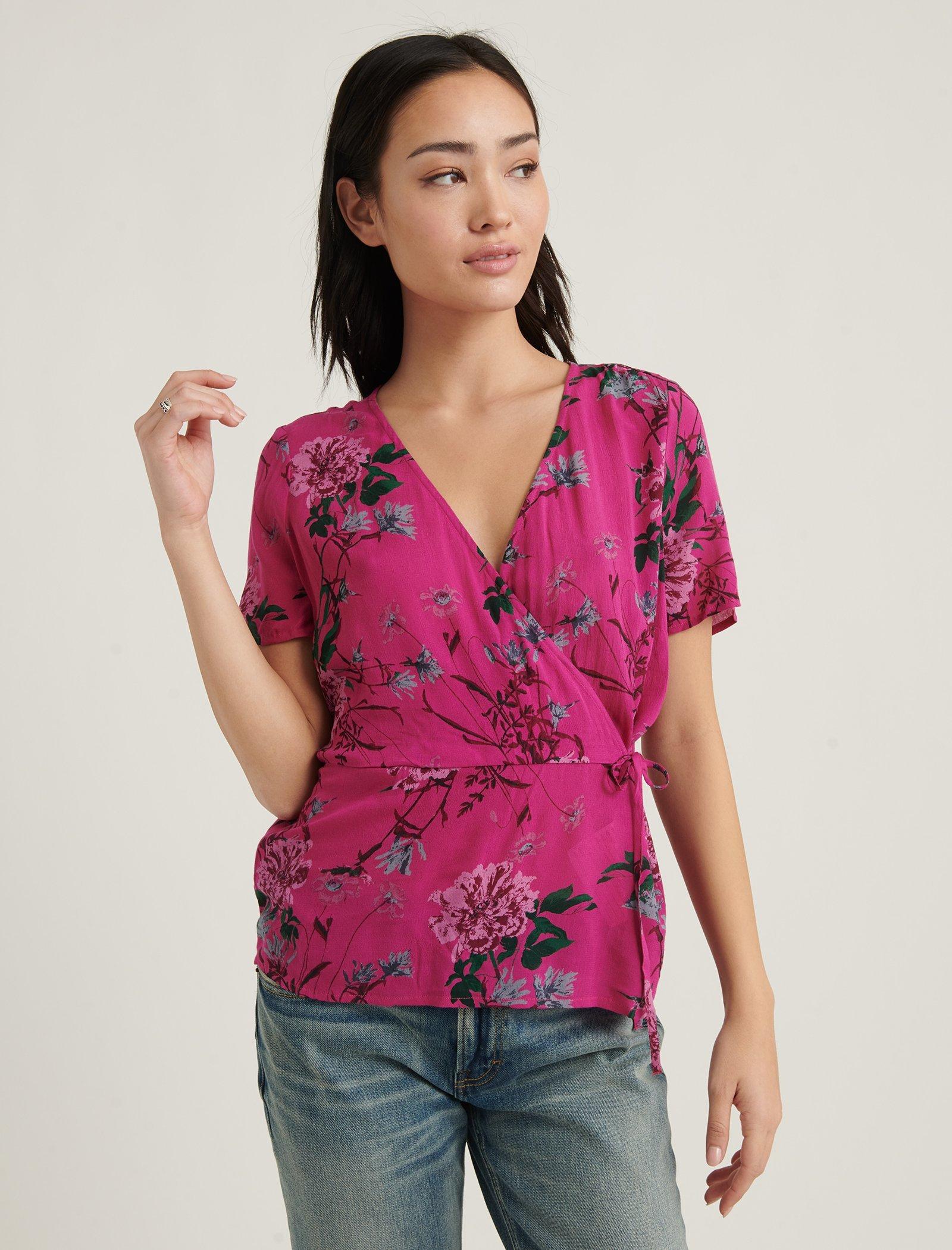 lucky brand wrap top