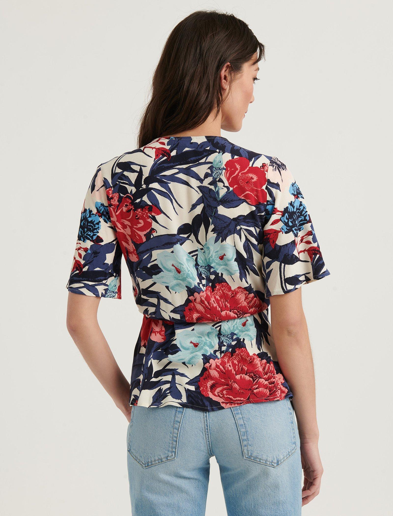 lucky brand wrap top