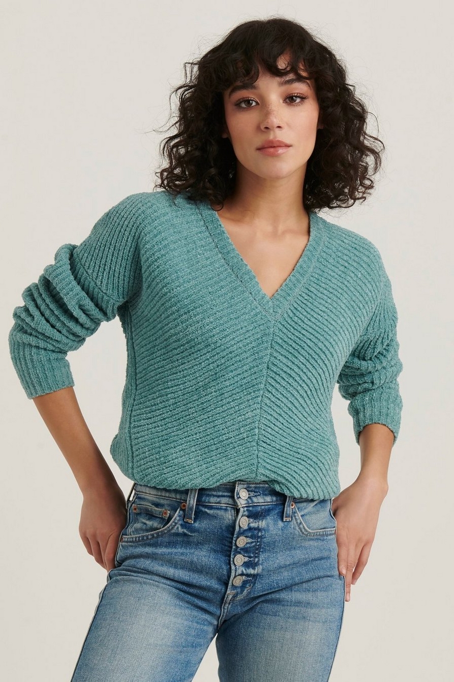 Lucky Brand V-Neck Pullover Sweater