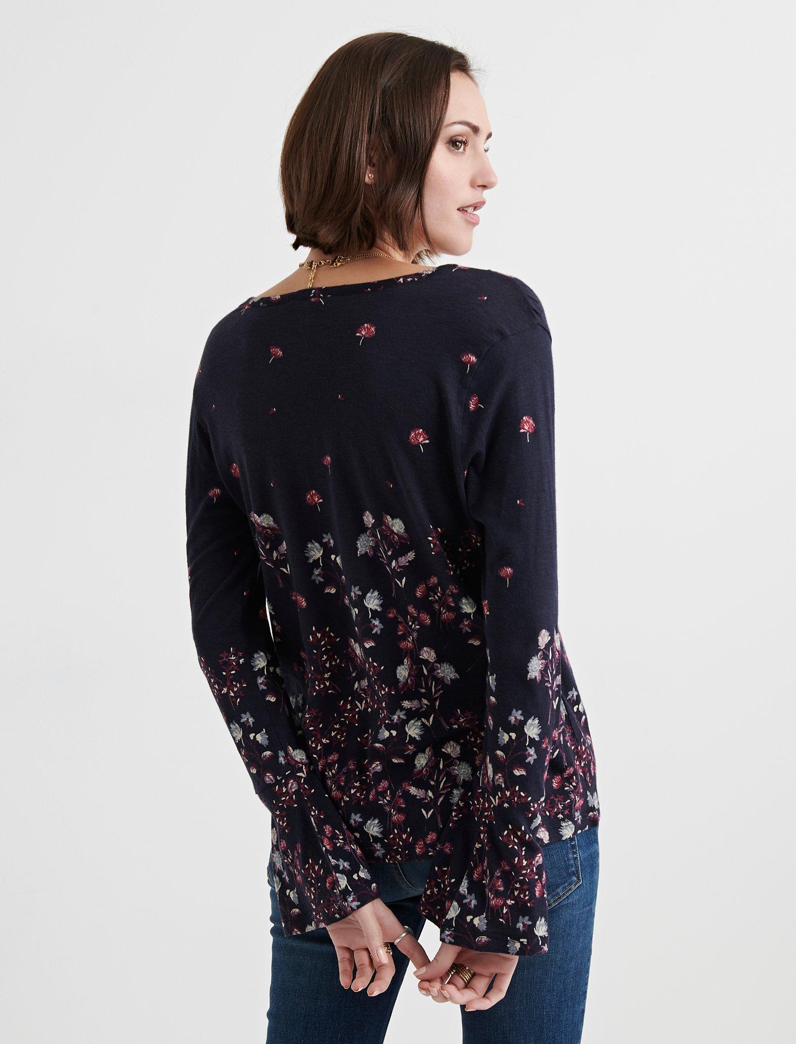 FLORAL PRINT BUTTON UP | Lucky Brand