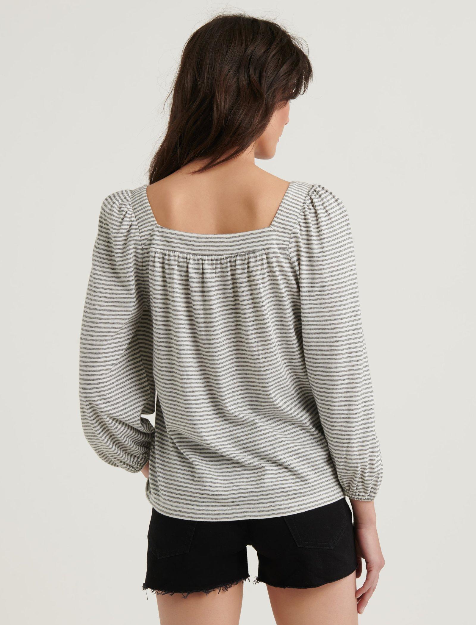 lucky brand square neck top