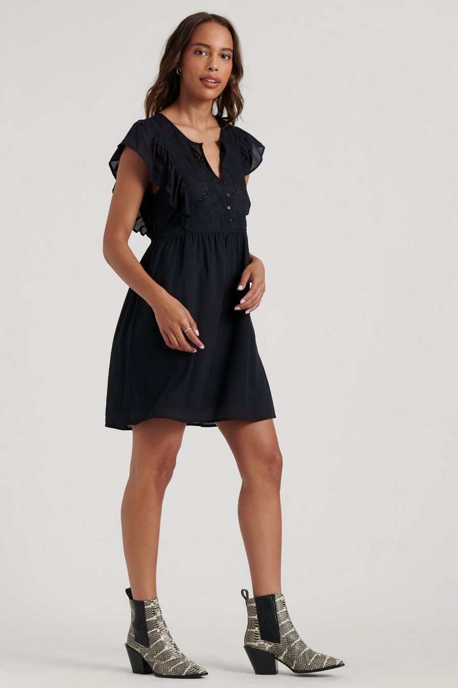 ISABELLA EMBROIDERED MINI DRESS | Lucky Brand