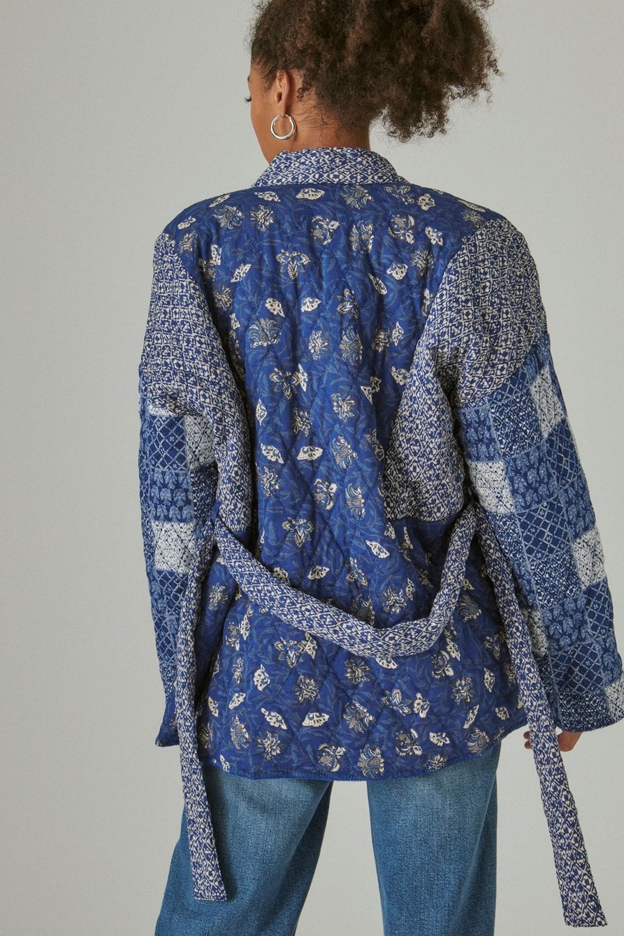 PATCHWORK QUILTED KIMONO, image 4