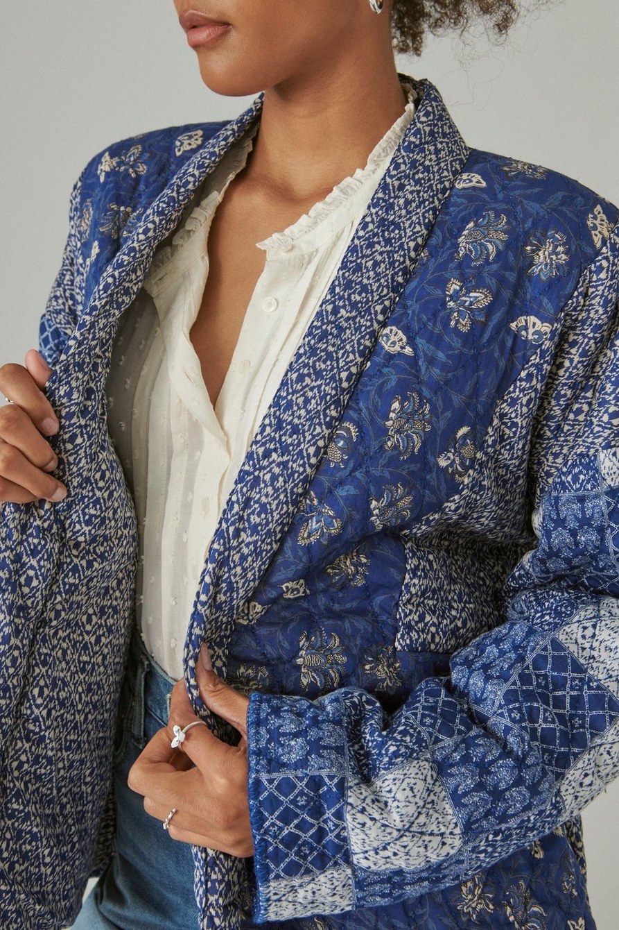 PATCHWORK QUILTED KIMONO, image 5