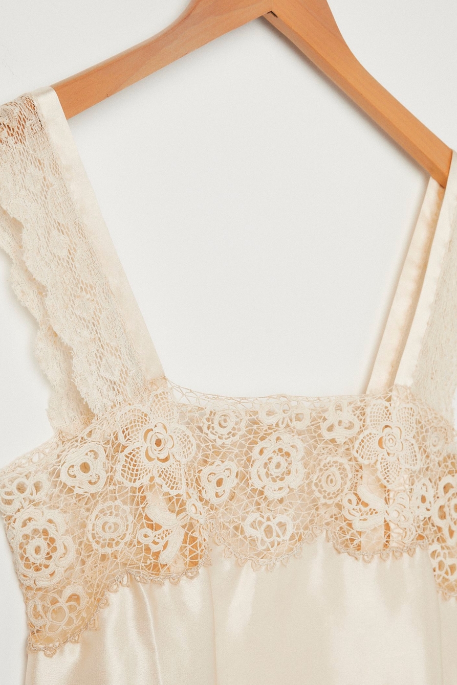 Lucky Upcycled Floral Lace Cami, image 4