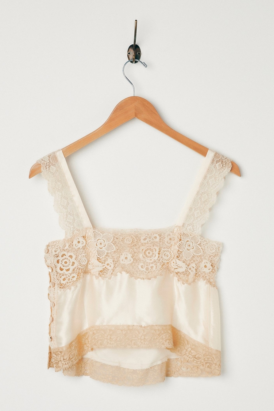 Lucky Upcycled Floral Lace Cami, image 6