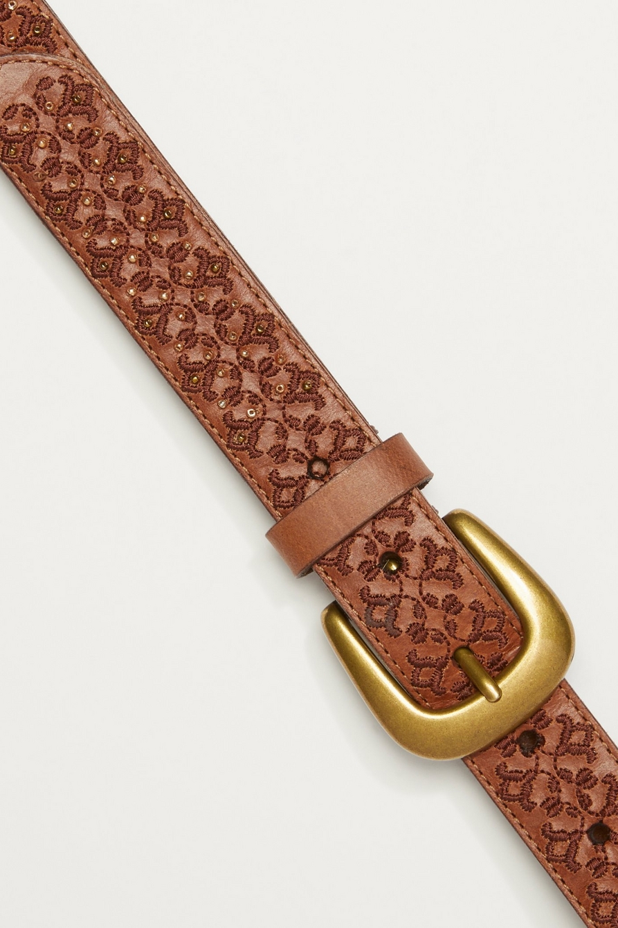 BEADED AND EMBROIDERY BELT | Lucky Brand
