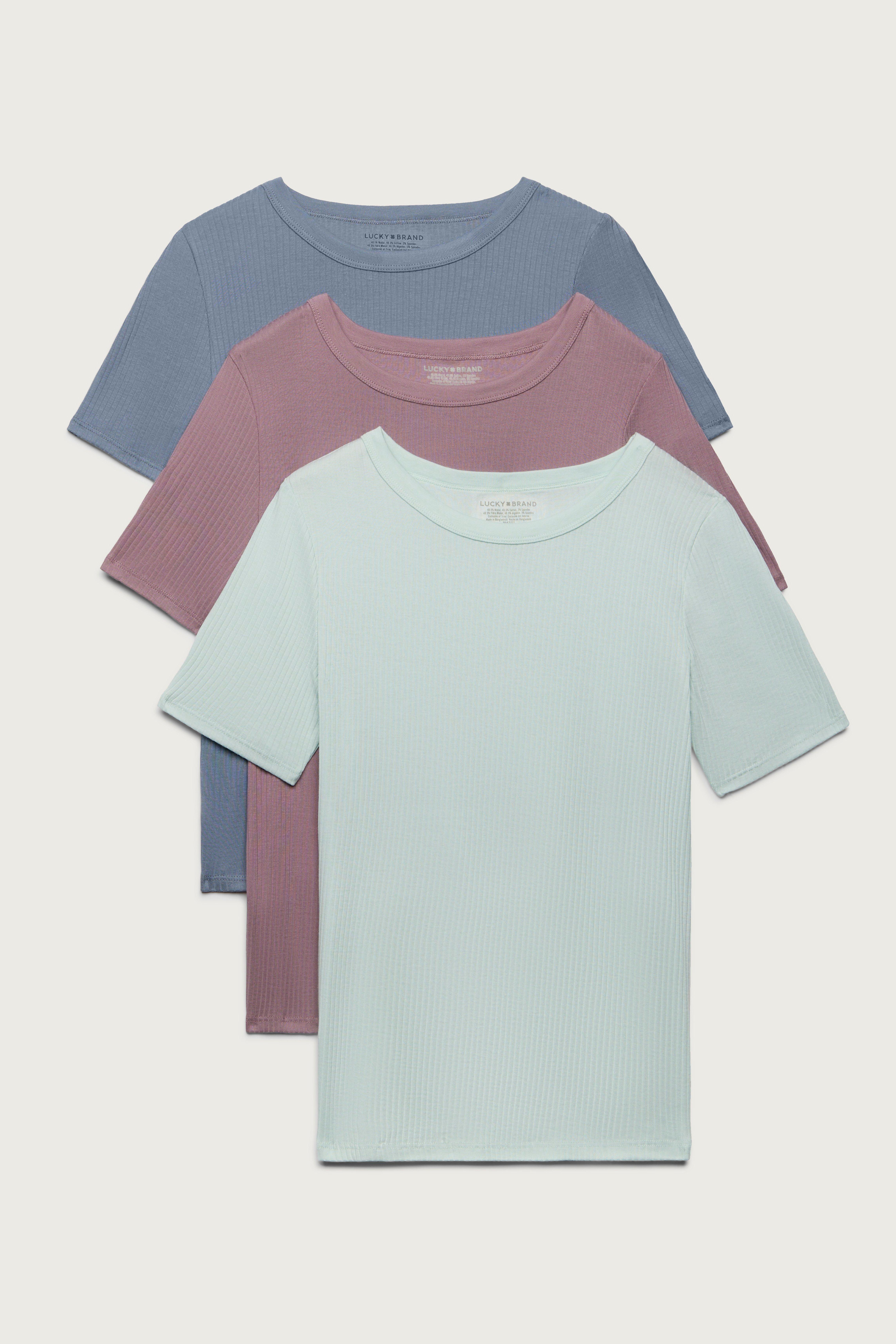 3 PACK MODAL COTTON CREW TEE