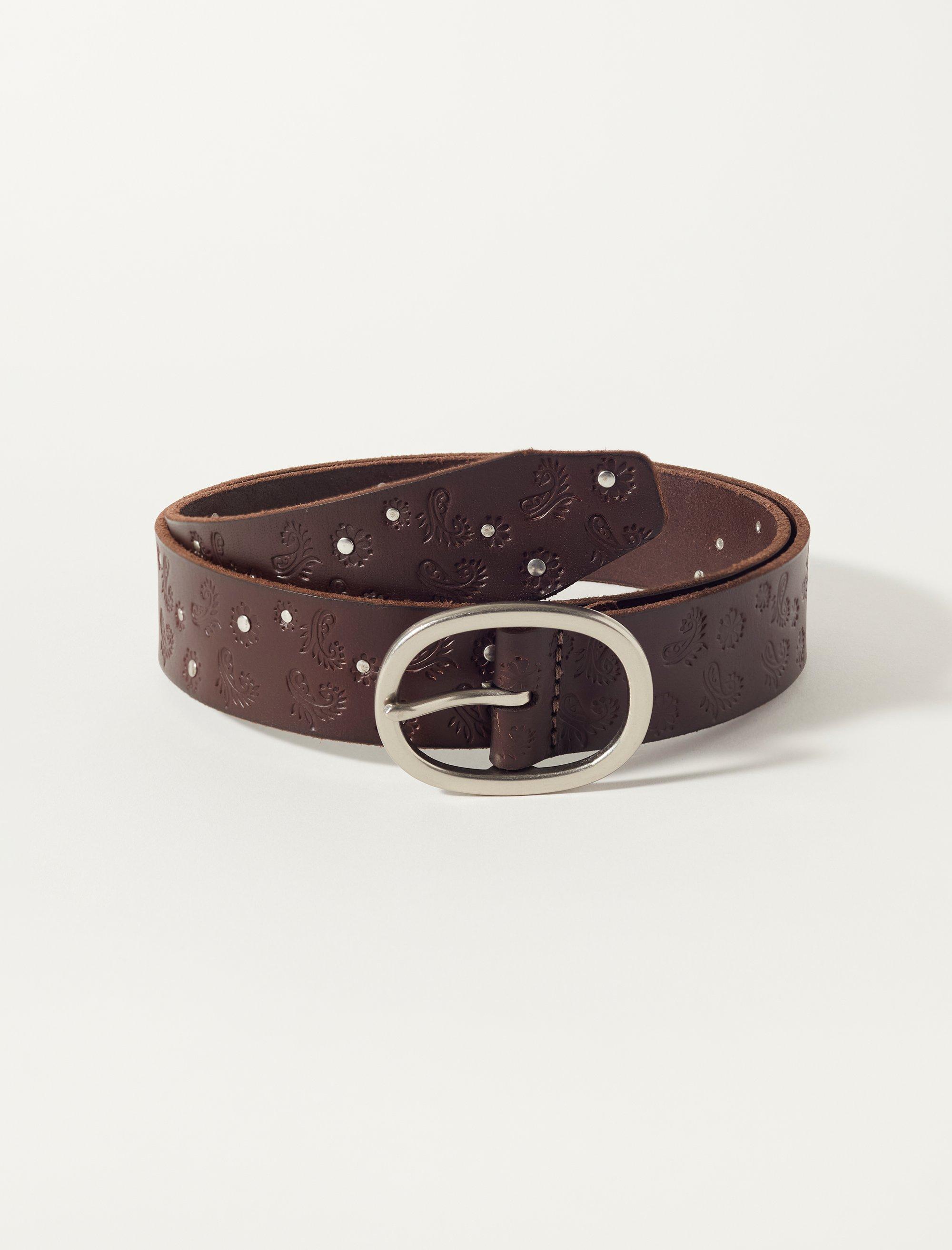 PAISLEY STUD BELT