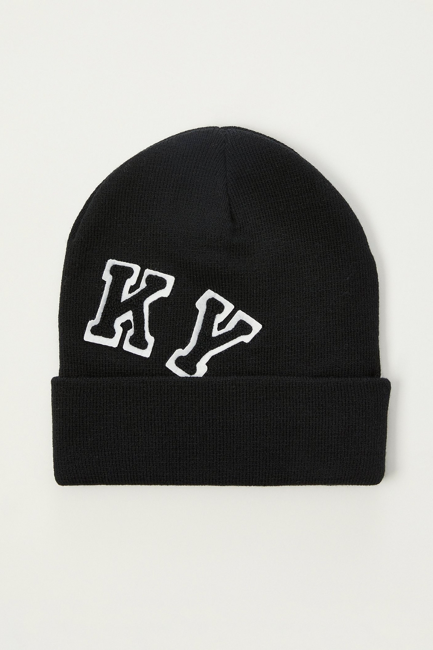 LUCKY PATCH LETTER BEANIE, image 2