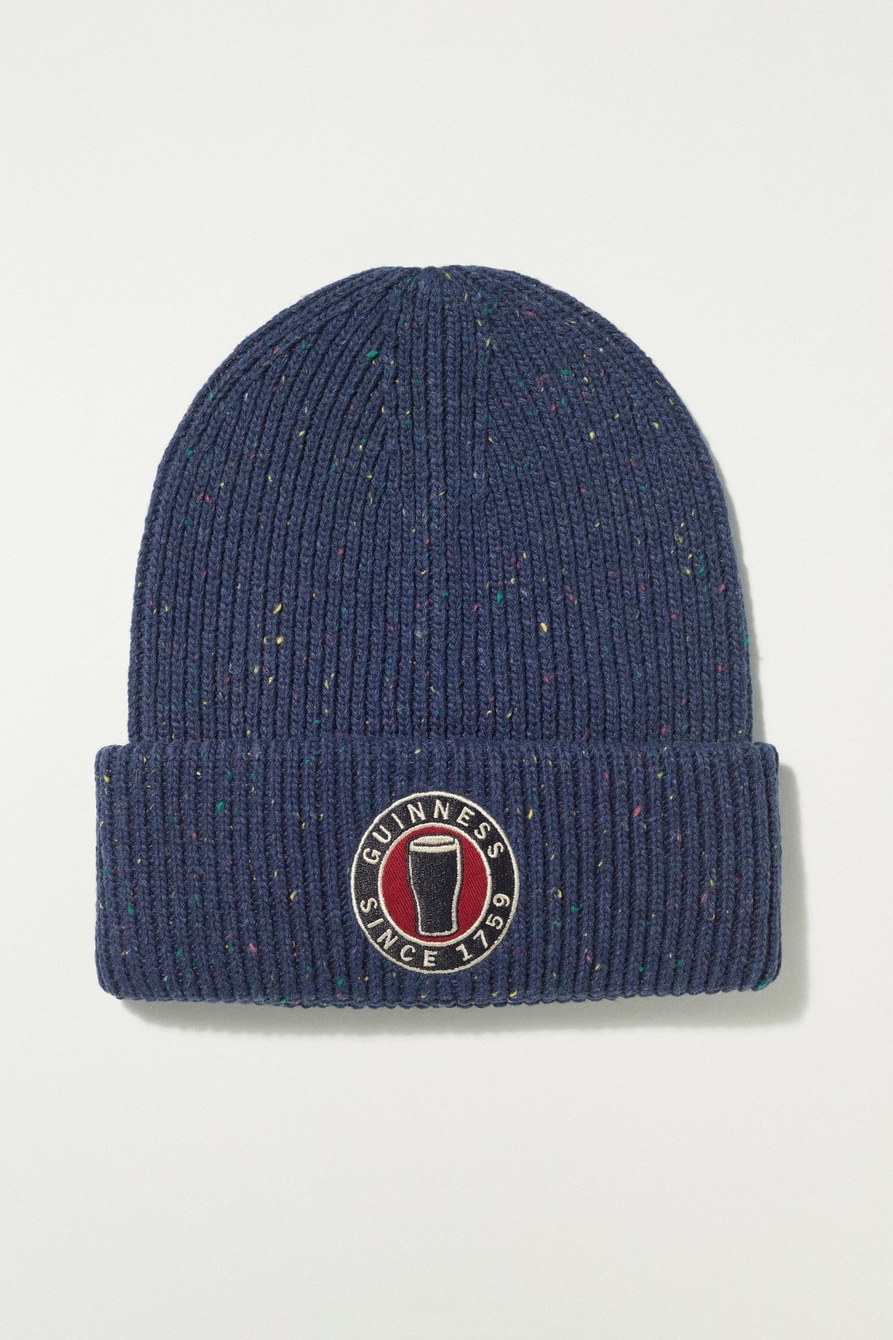 GUINNESS DRINK GLASS PATCH BEANIE, image 2