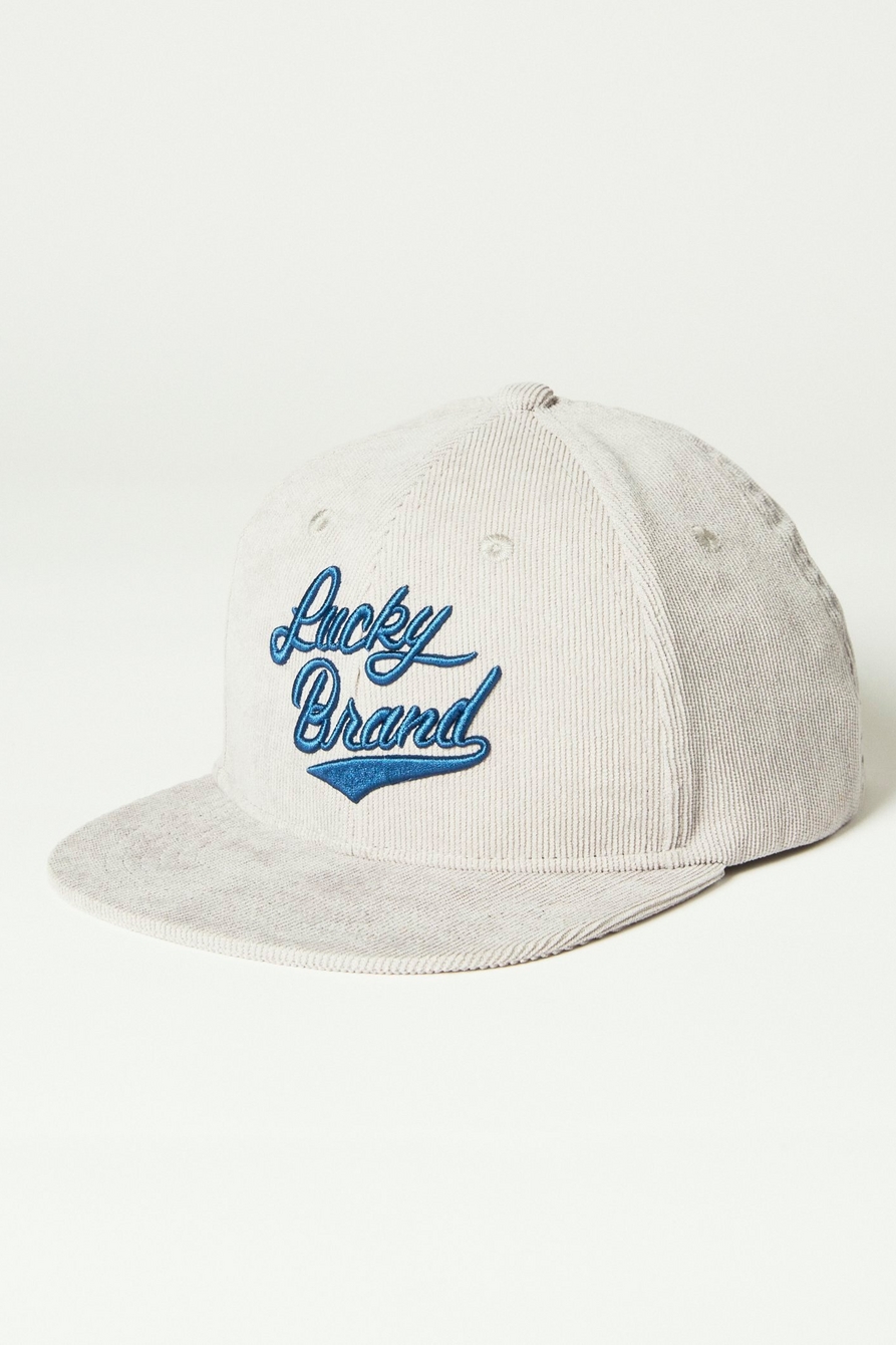 LUCKY BRAND CORDUROY BRANDED HAT, image 1
