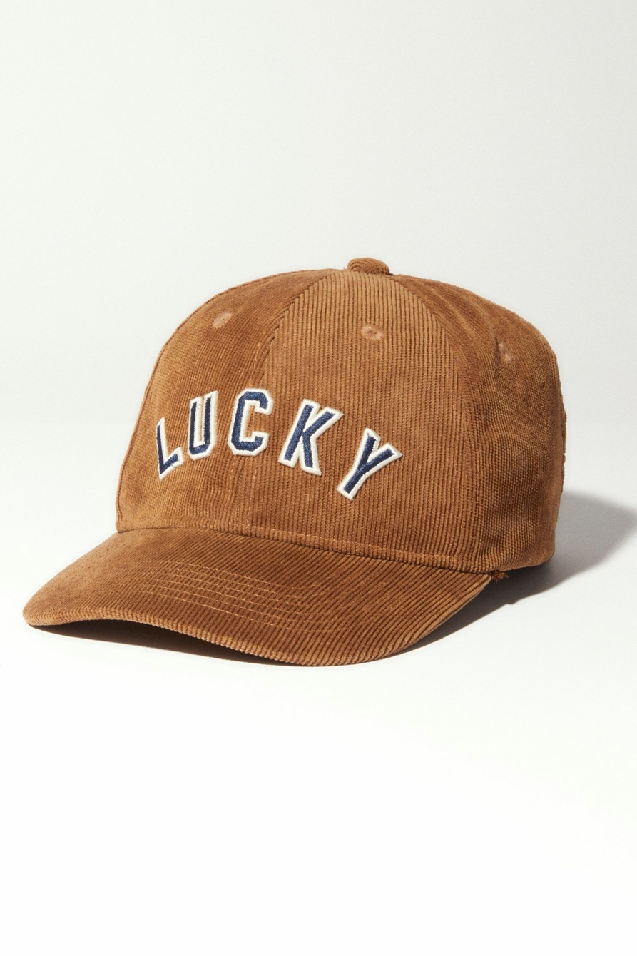 CORDUROY LUCKY BASEBALL HAT, image 1