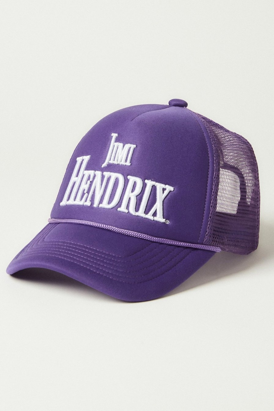 JIMI HENDRIX TRUCKER HAT, image 1