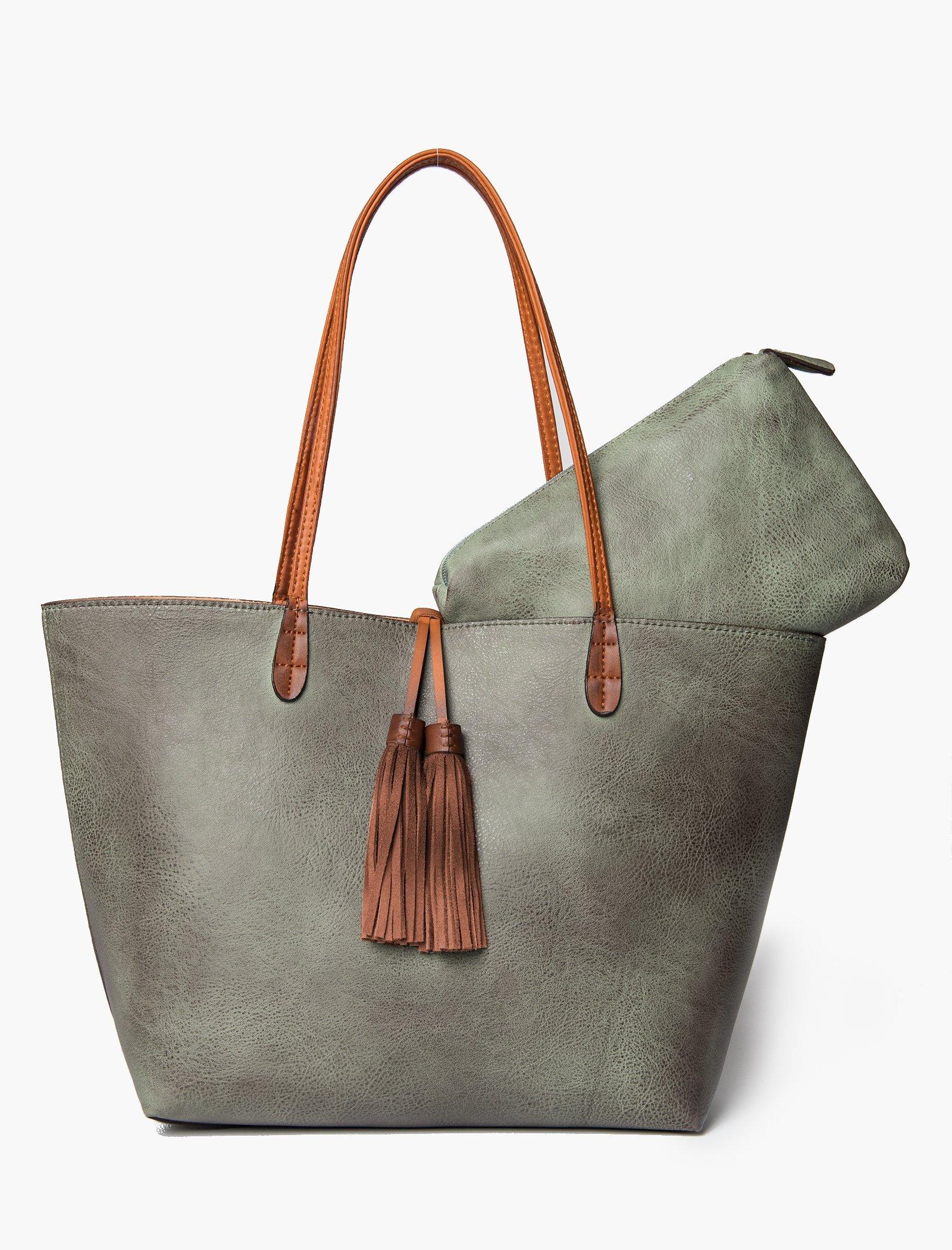 tassel tote bag