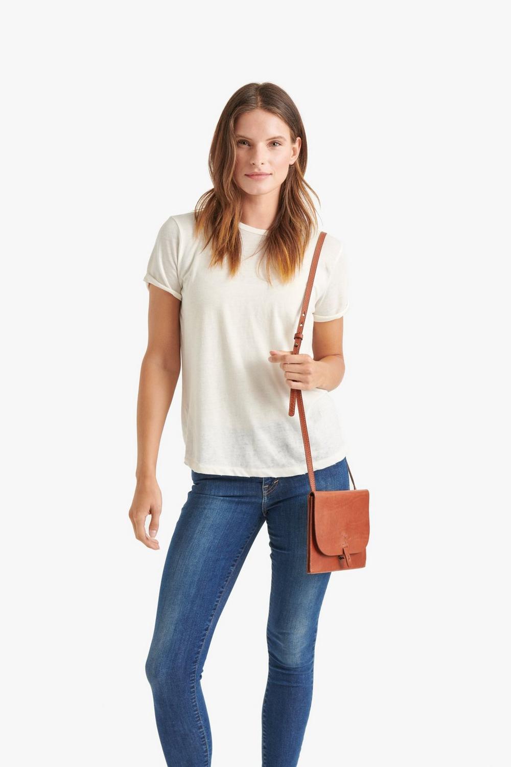 THE POINT LEATHER CROSSBODY BAG, image 2