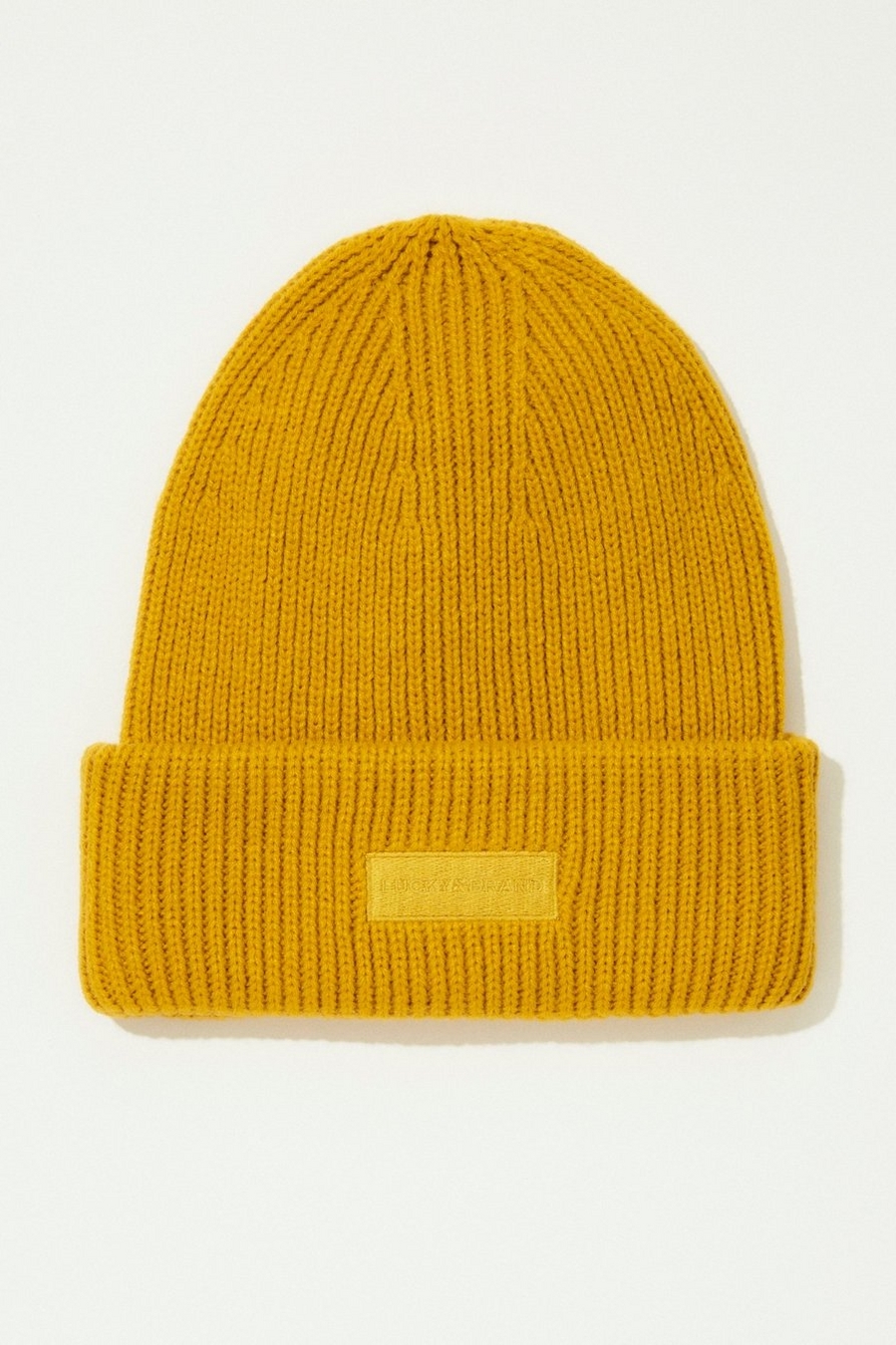 SOLID KNIT BEANIE HAT, image 1