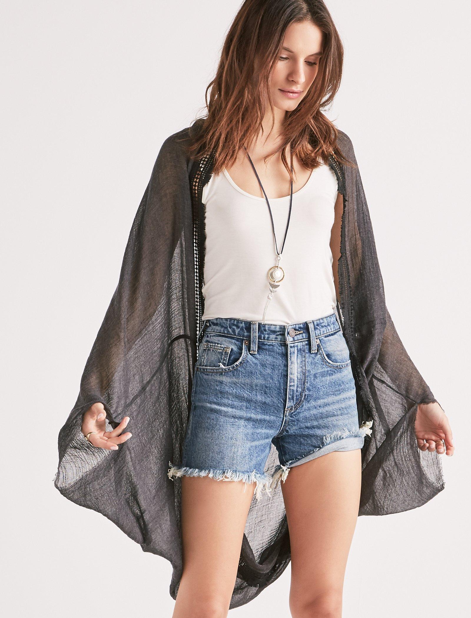 GEO FRINGE KIMONO | Lucky Brand